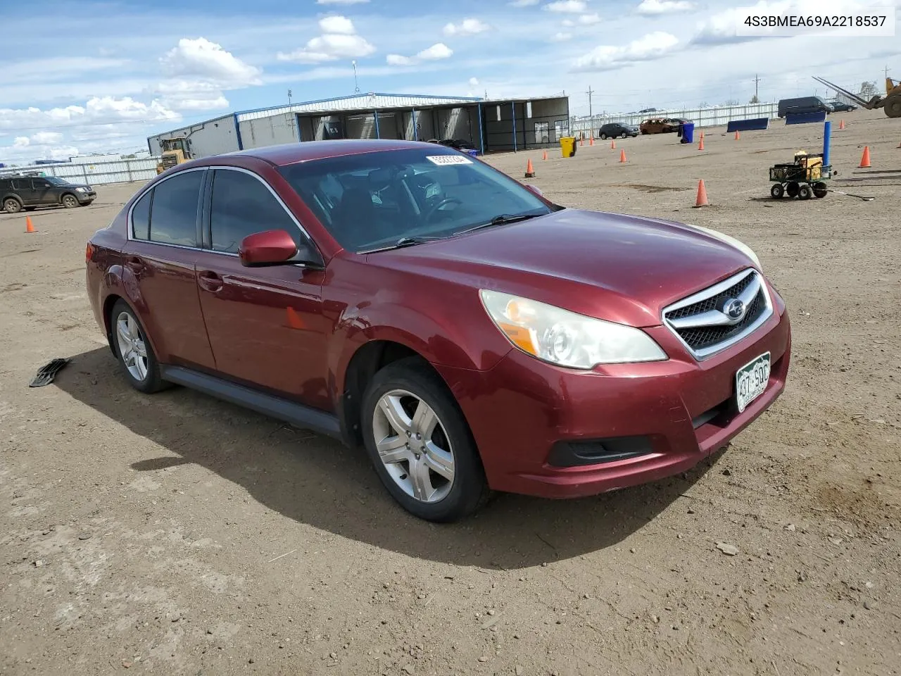 2010 Subaru Legacy 3.6R VIN: 4S3BMEA69A2218537 Lot: 53227234