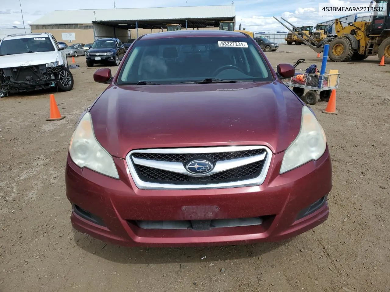 2010 Subaru Legacy 3.6R VIN: 4S3BMEA69A2218537 Lot: 53227234