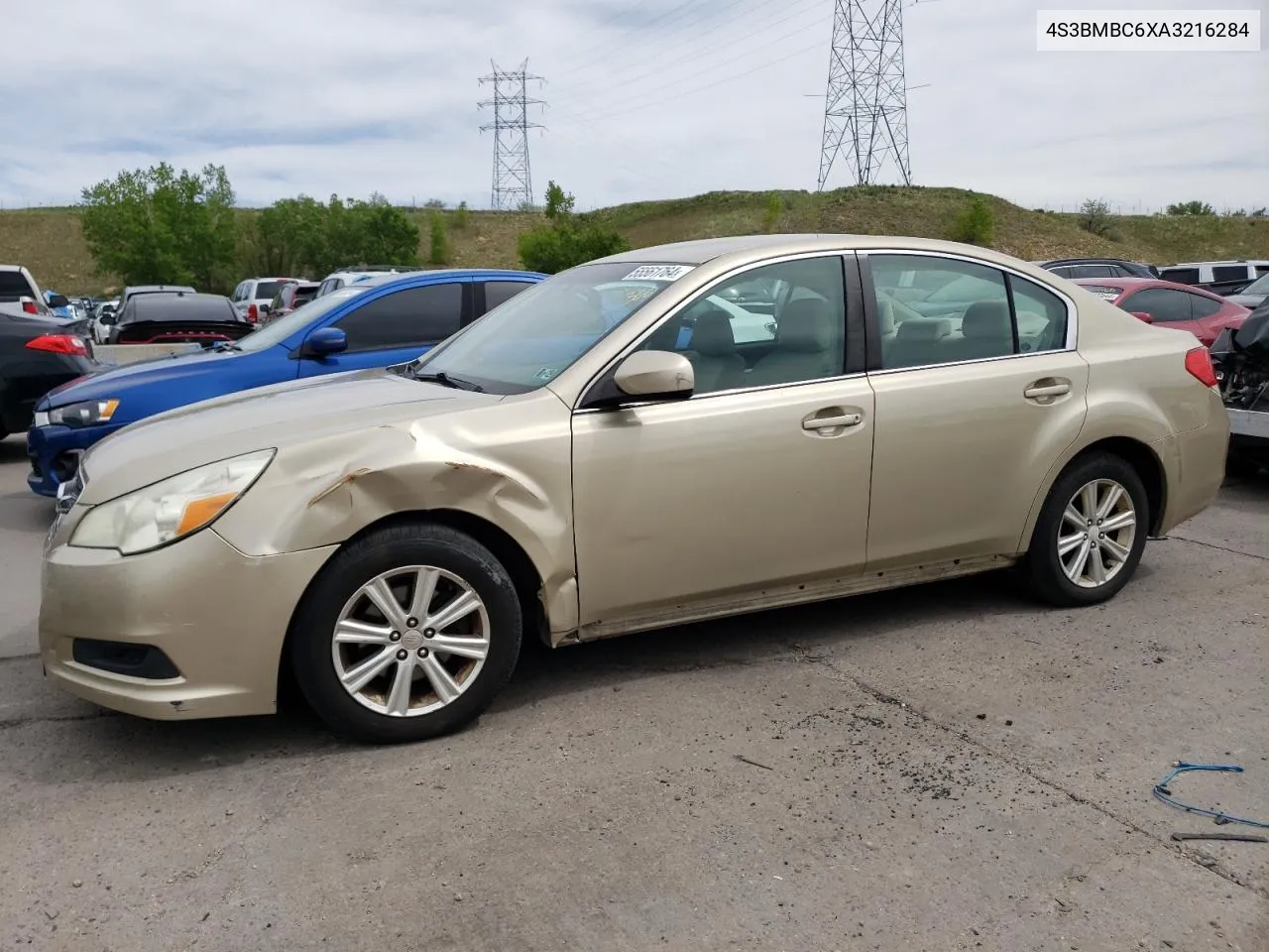 2010 Subaru Legacy 2.5I Premium VIN: 4S3BMBC6XA3216284 Lot: 55561764