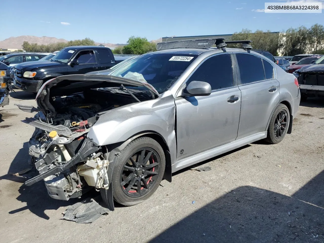 2010 Subaru Legacy 2.5I Premium VIN: 4S3BMBB68A3224398 Lot: 55572254