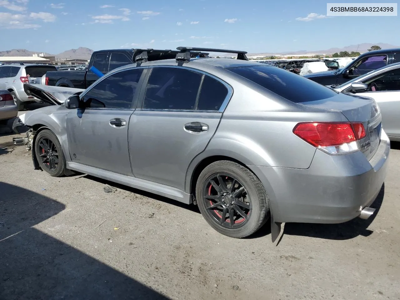 2010 Subaru Legacy 2.5I Premium VIN: 4S3BMBB68A3224398 Lot: 55572254