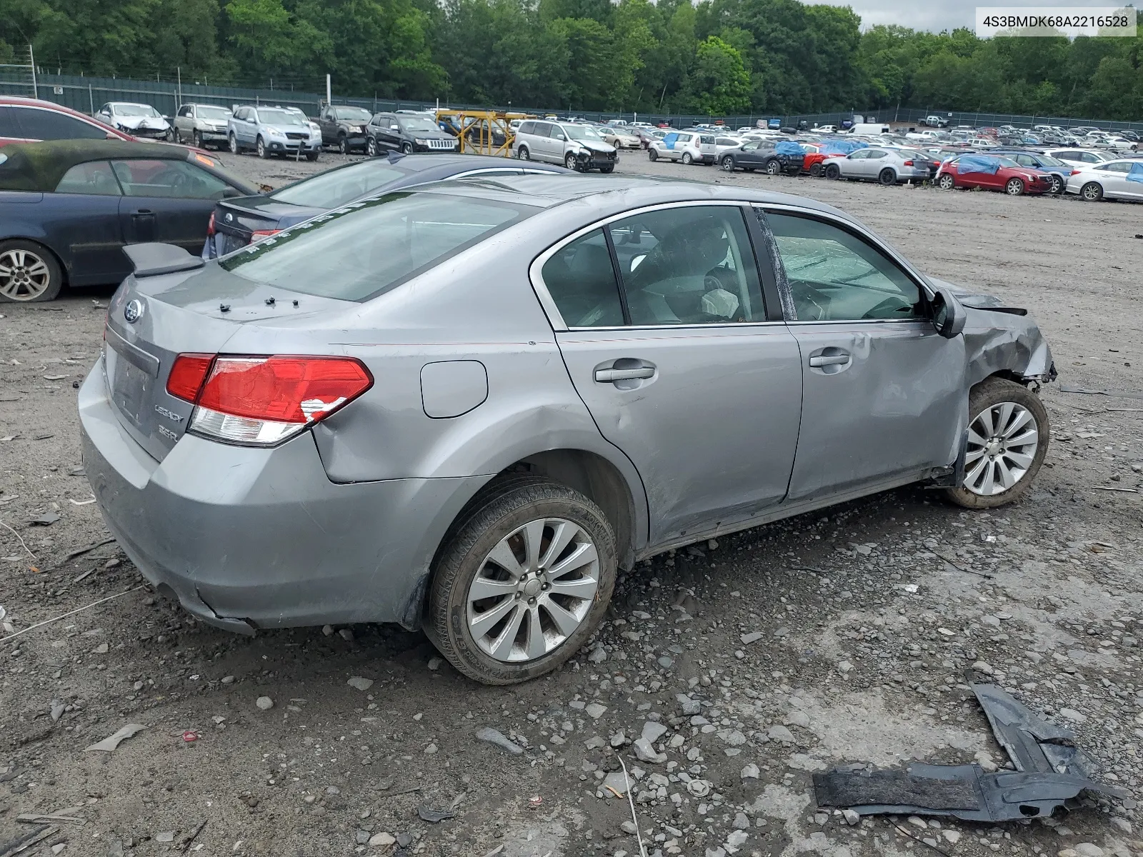 2010 Subaru Legacy 3.6R Limited VIN: 4S3BMDK68A2216528 Lot: 60810964