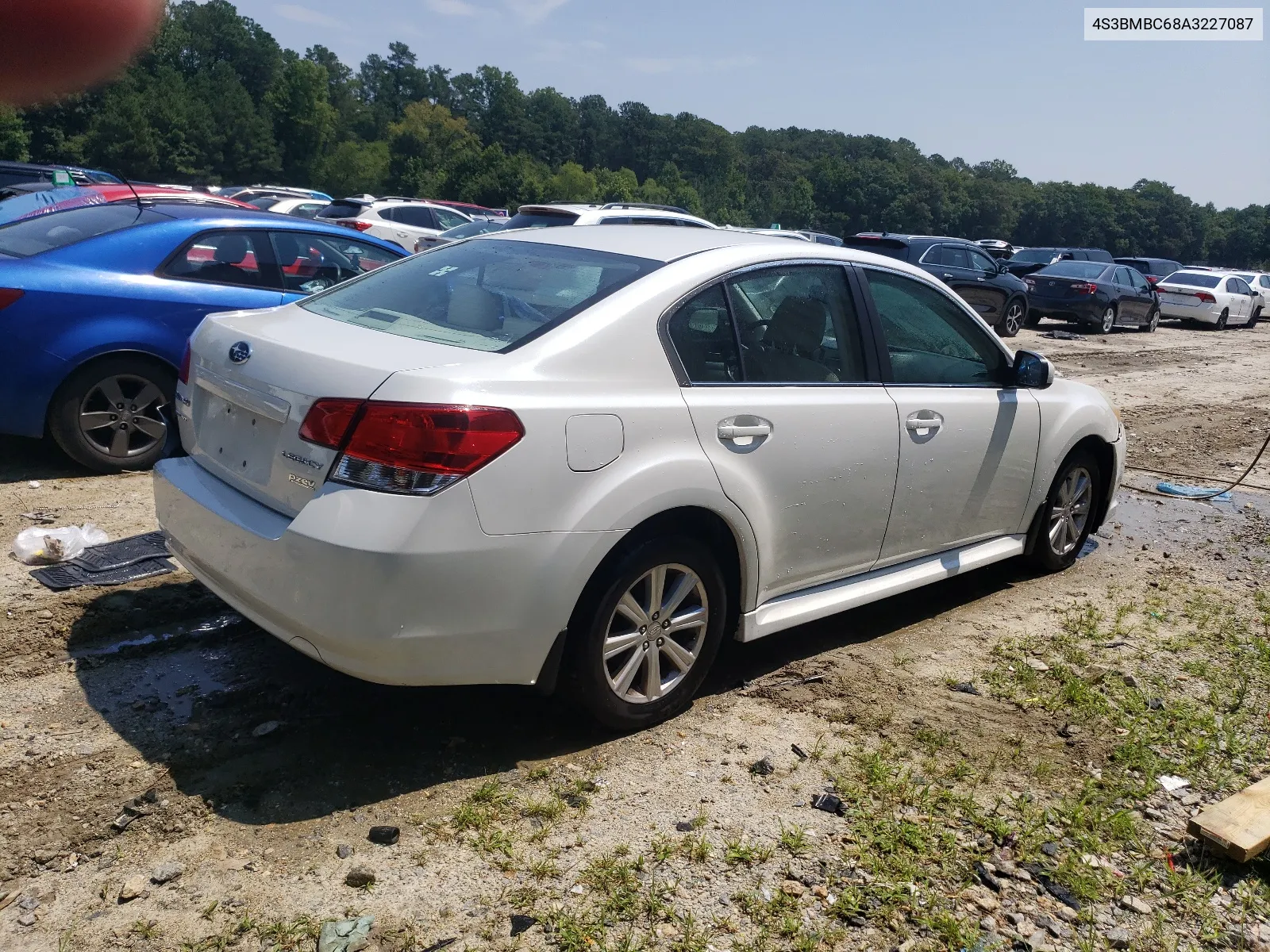 2010 Subaru Legacy 2.5I Premium VIN: 4S3BMBC68A3227087 Lot: 62100714