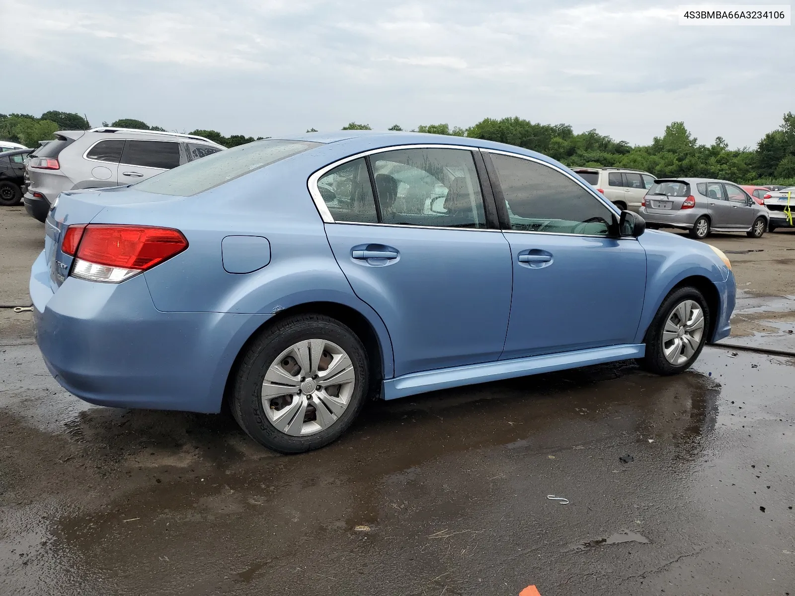 2010 Subaru Legacy 2.5I VIN: 4S3BMBA66A3234106 Lot: 62307234