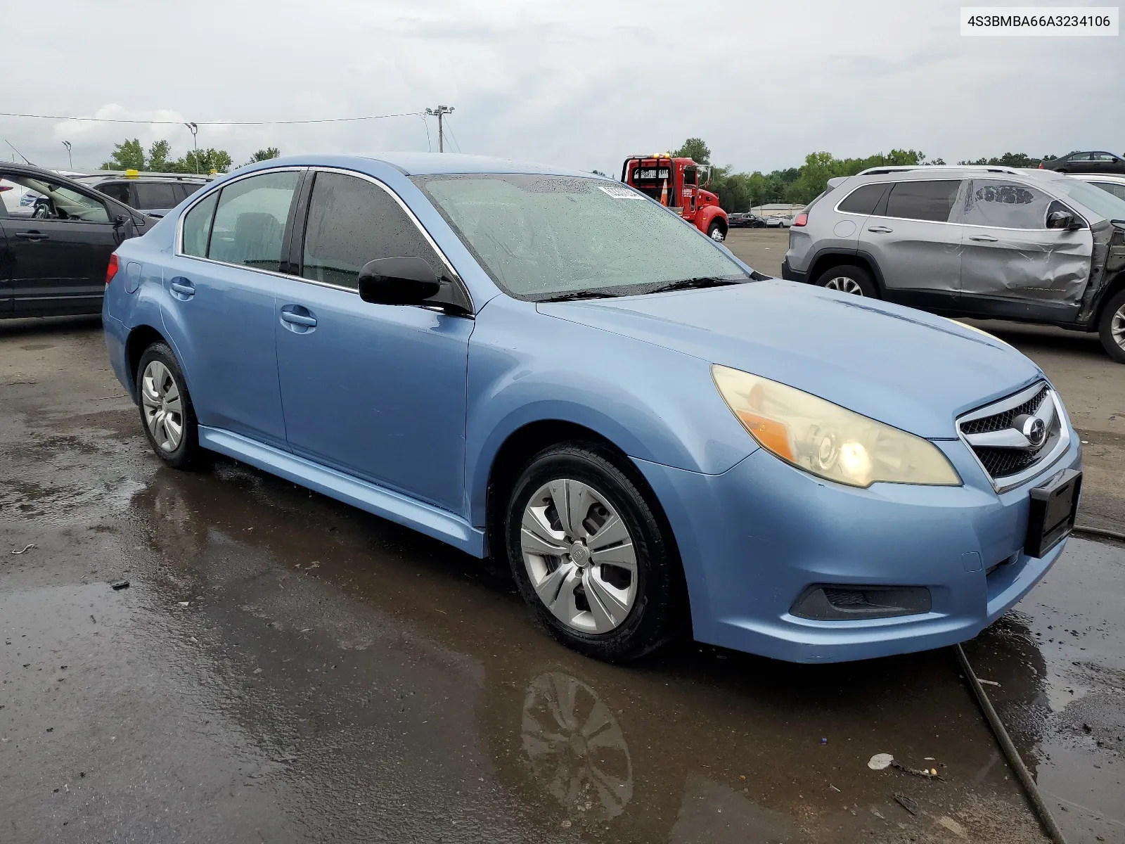 2010 Subaru Legacy 2.5I VIN: 4S3BMBA66A3234106 Lot: 62307234