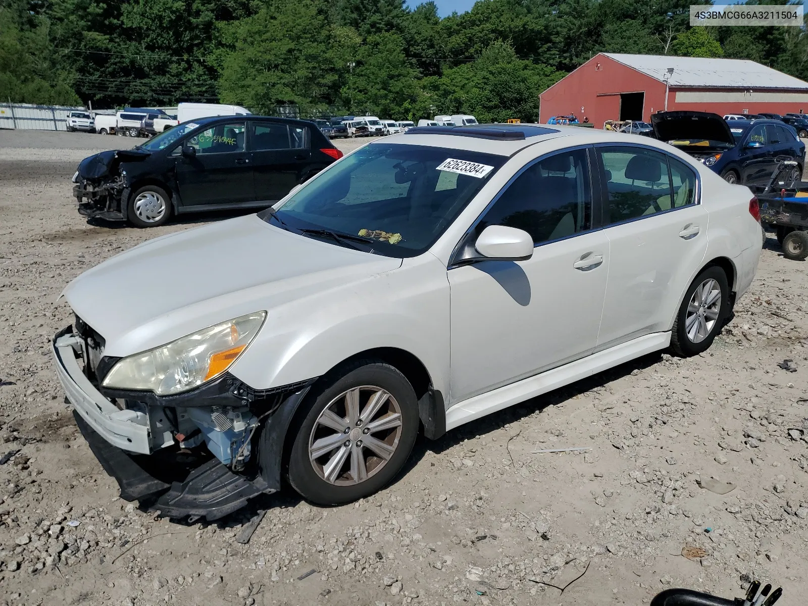 2010 Subaru Legacy 2.5I Premium VIN: 4S3BMCG66A3211504 Lot: 62623384