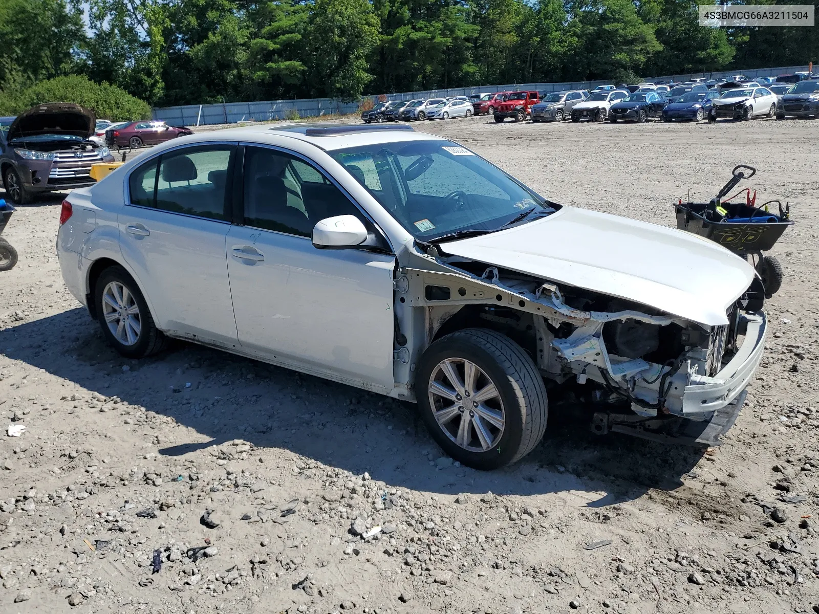 2010 Subaru Legacy 2.5I Premium VIN: 4S3BMCG66A3211504 Lot: 62623384