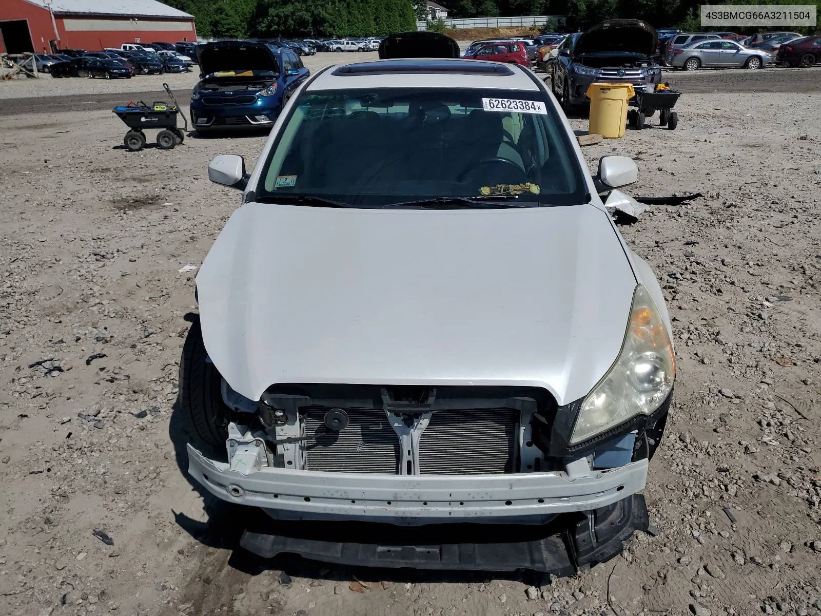 2010 Subaru Legacy 2.5I Premium VIN: 4S3BMCG66A3211504 Lot: 62623384