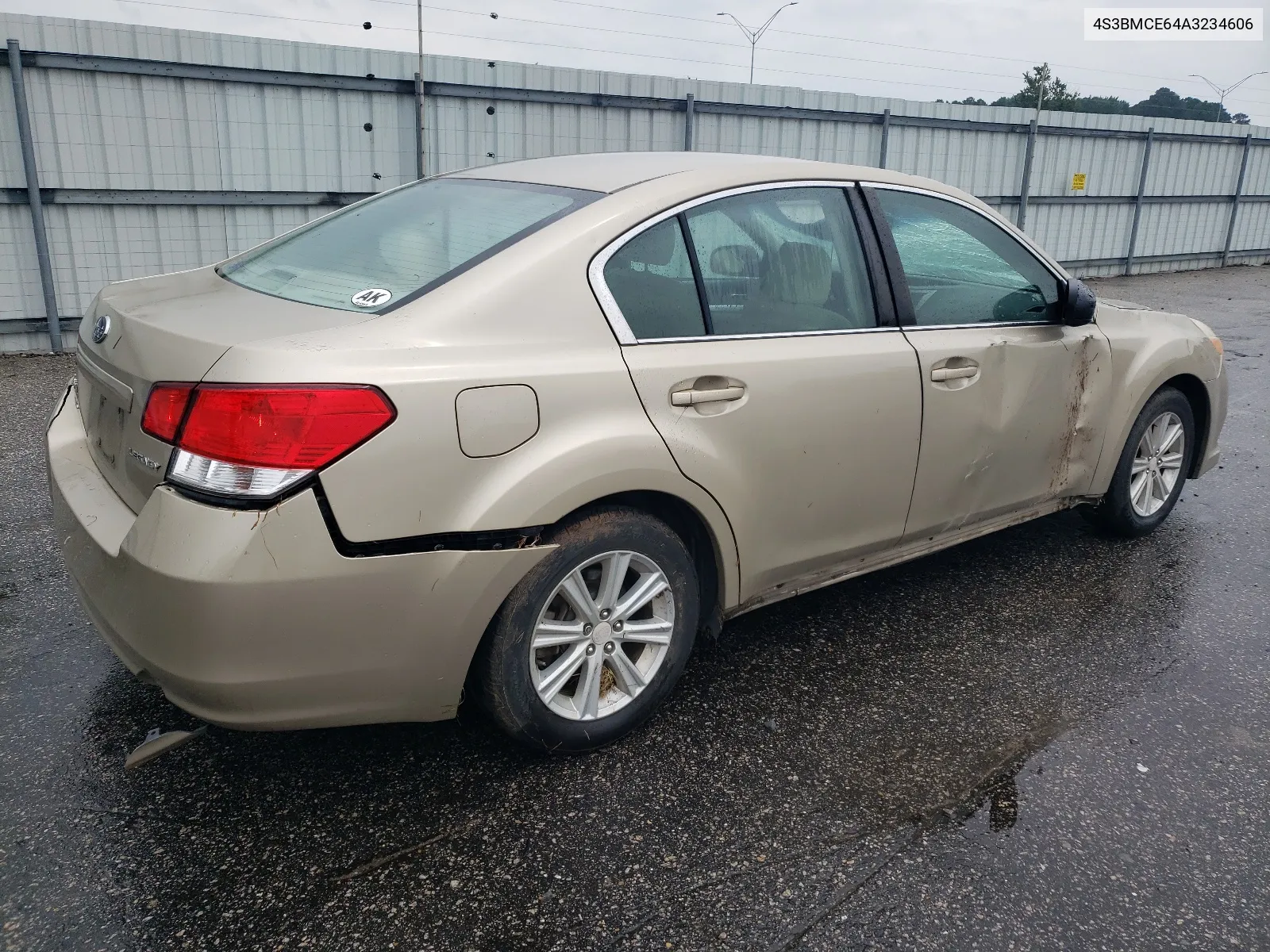 2010 Subaru Legacy 2.5I Premium VIN: 4S3BMCE64A3234606 Lot: 65180824