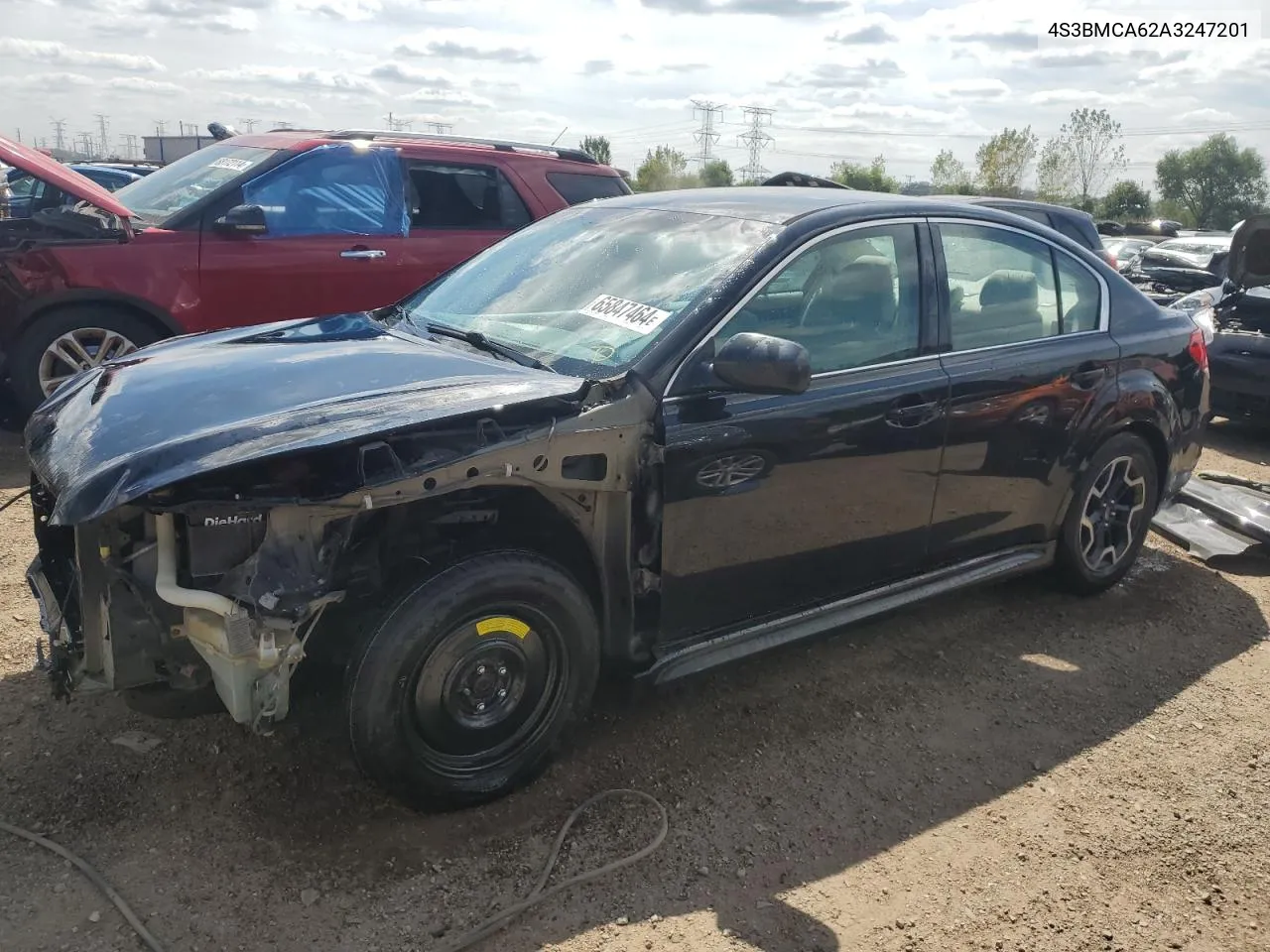 2010 Subaru Legacy 2.5I VIN: 4S3BMCA62A3247201 Lot: 65847464