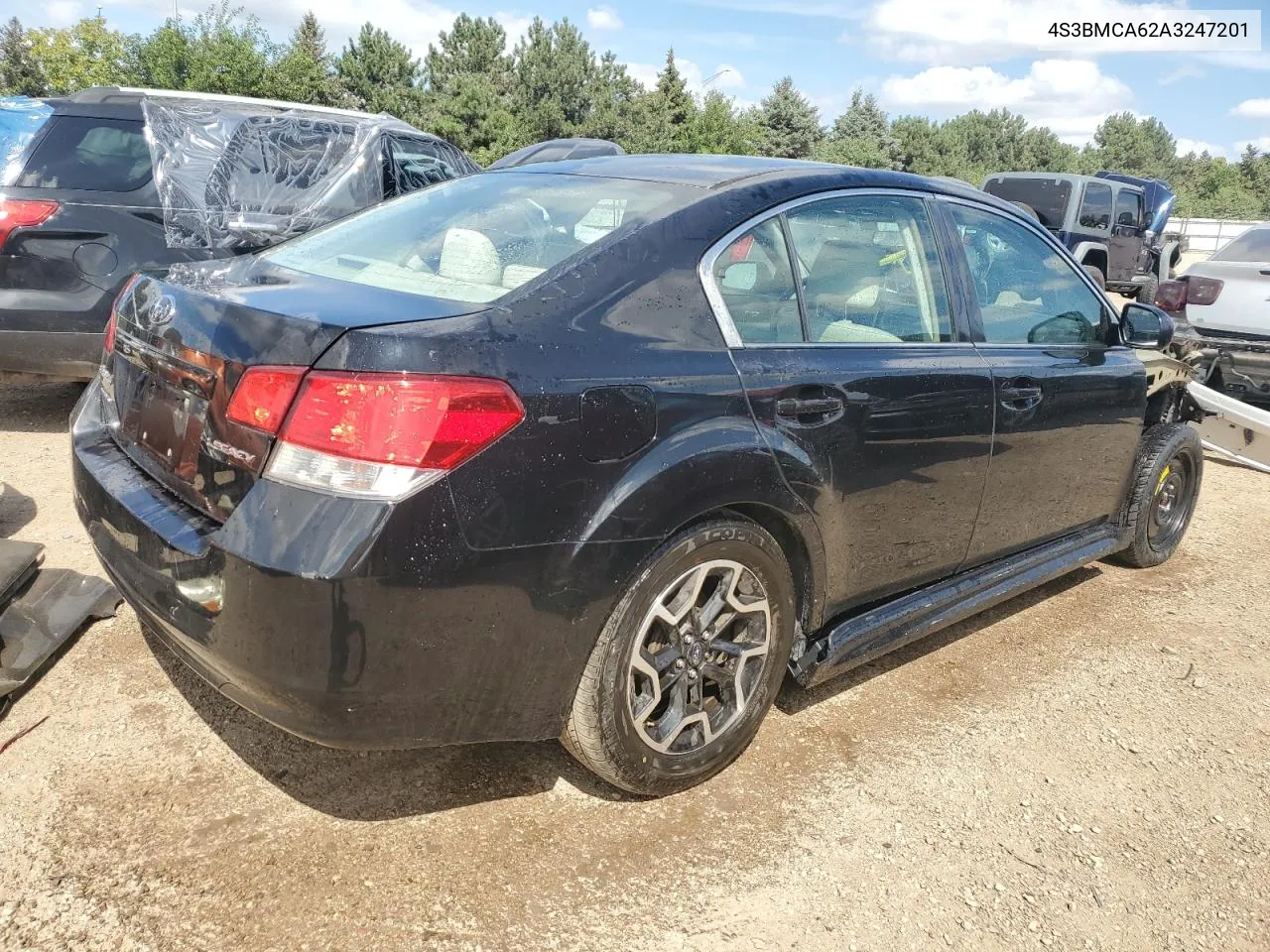 2010 Subaru Legacy 2.5I VIN: 4S3BMCA62A3247201 Lot: 65847464