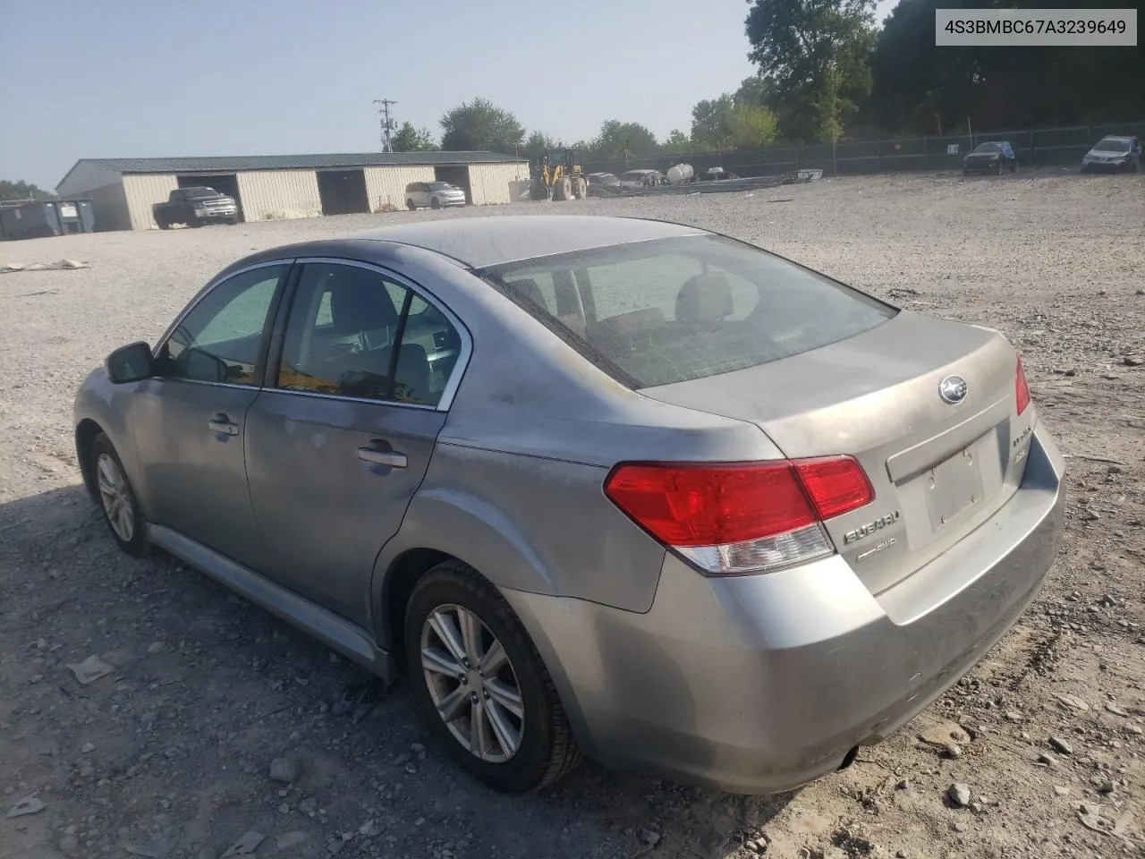 2010 Subaru Legacy 2.5I Premium VIN: 4S3BMBC67A3239649 Lot: 65847964