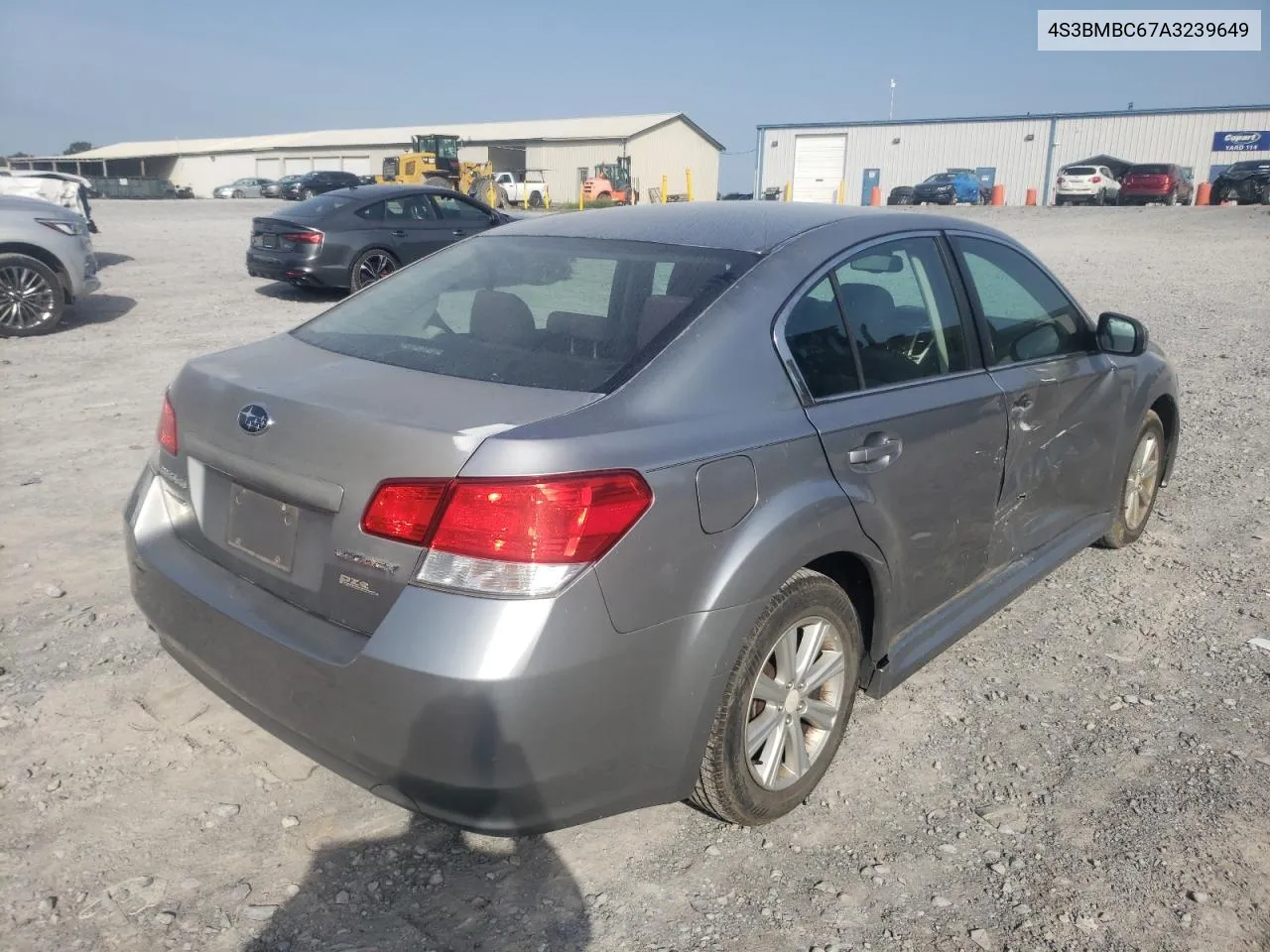 2010 Subaru Legacy 2.5I Premium VIN: 4S3BMBC67A3239649 Lot: 65847964