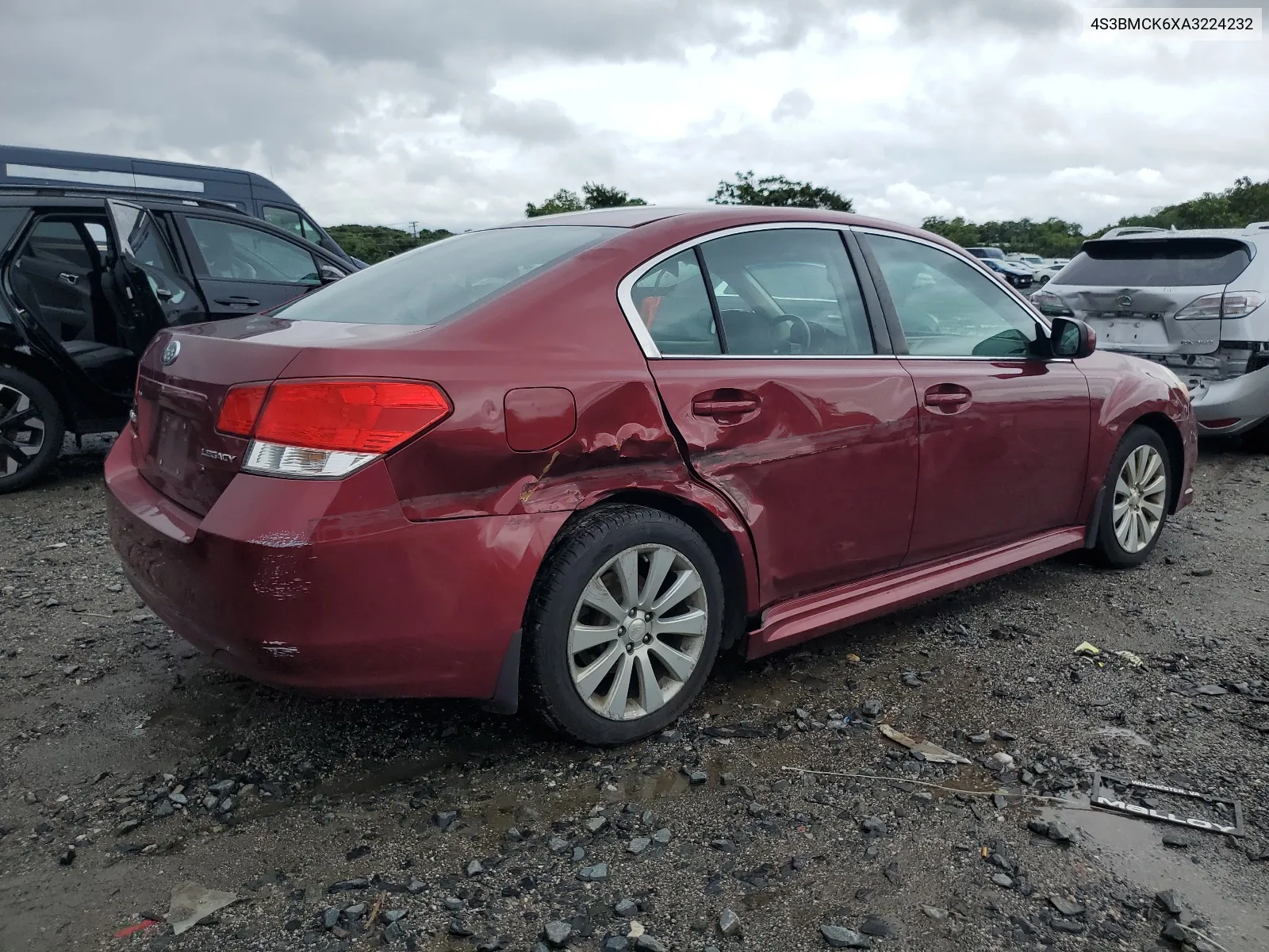 4S3BMCK6XA3224232 2010 Subaru Legacy 2.5I Limited