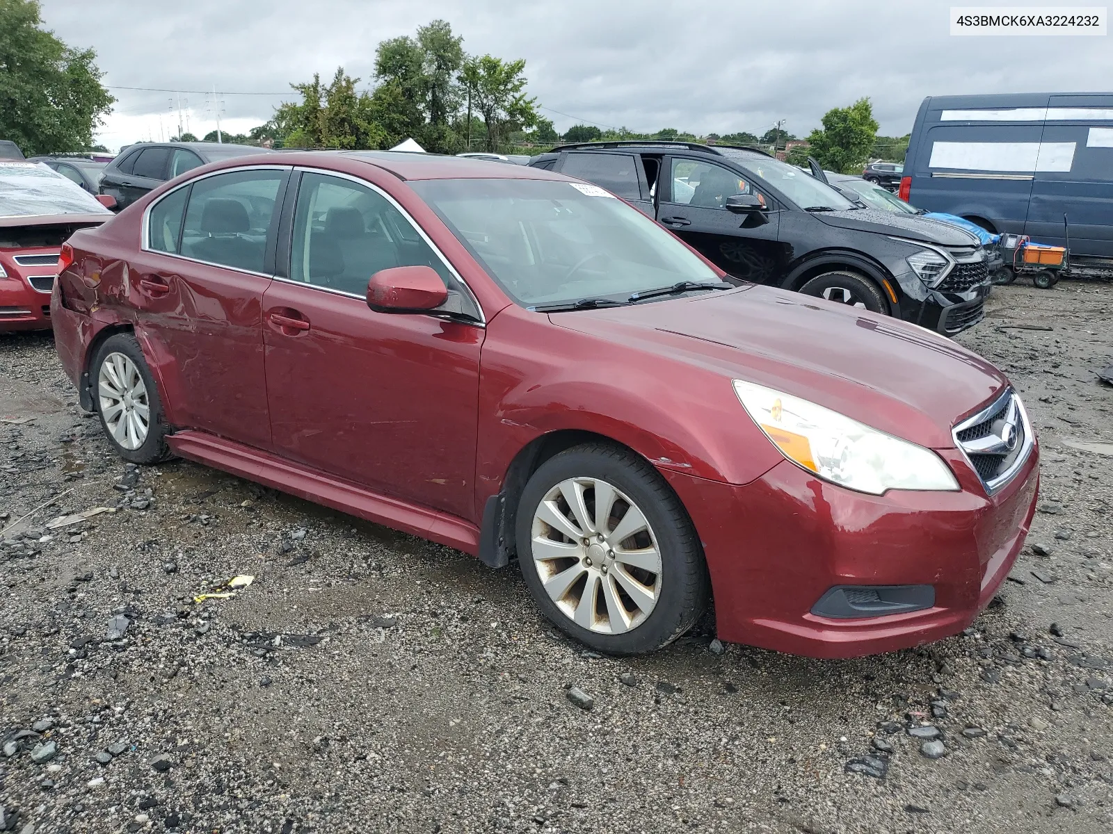 2010 Subaru Legacy 2.5I Limited VIN: 4S3BMCK6XA3224232 Lot: 66674374