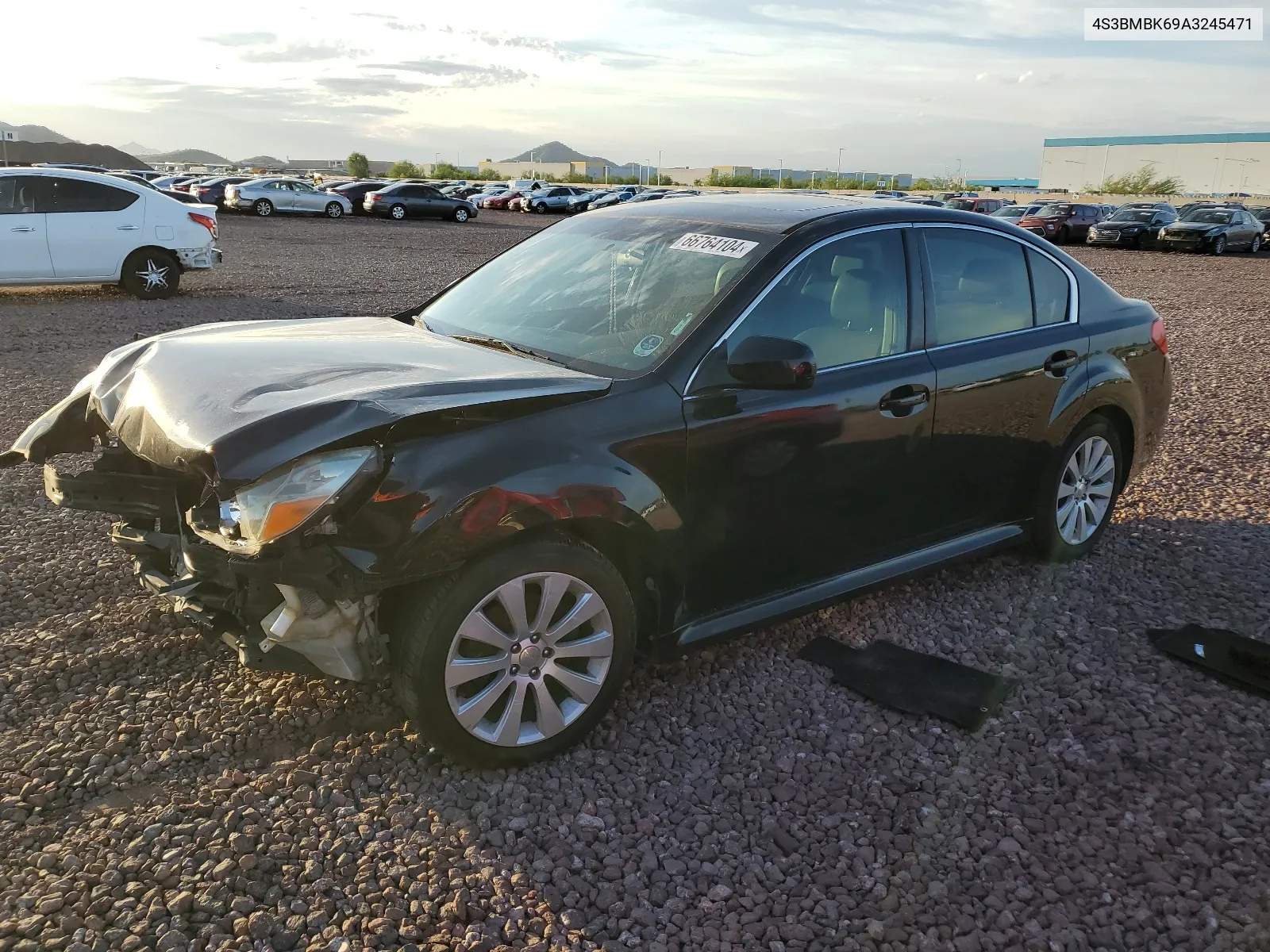 2010 Subaru Legacy 2.5I Limited VIN: 4S3BMBK69A3245471 Lot: 66764104