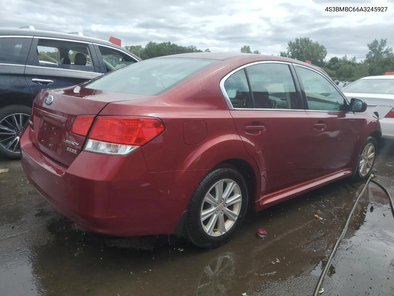 2010 Subaru Legacy 2.5I Premium VIN: 4S3BMBC66A3245927 Lot: 67947454