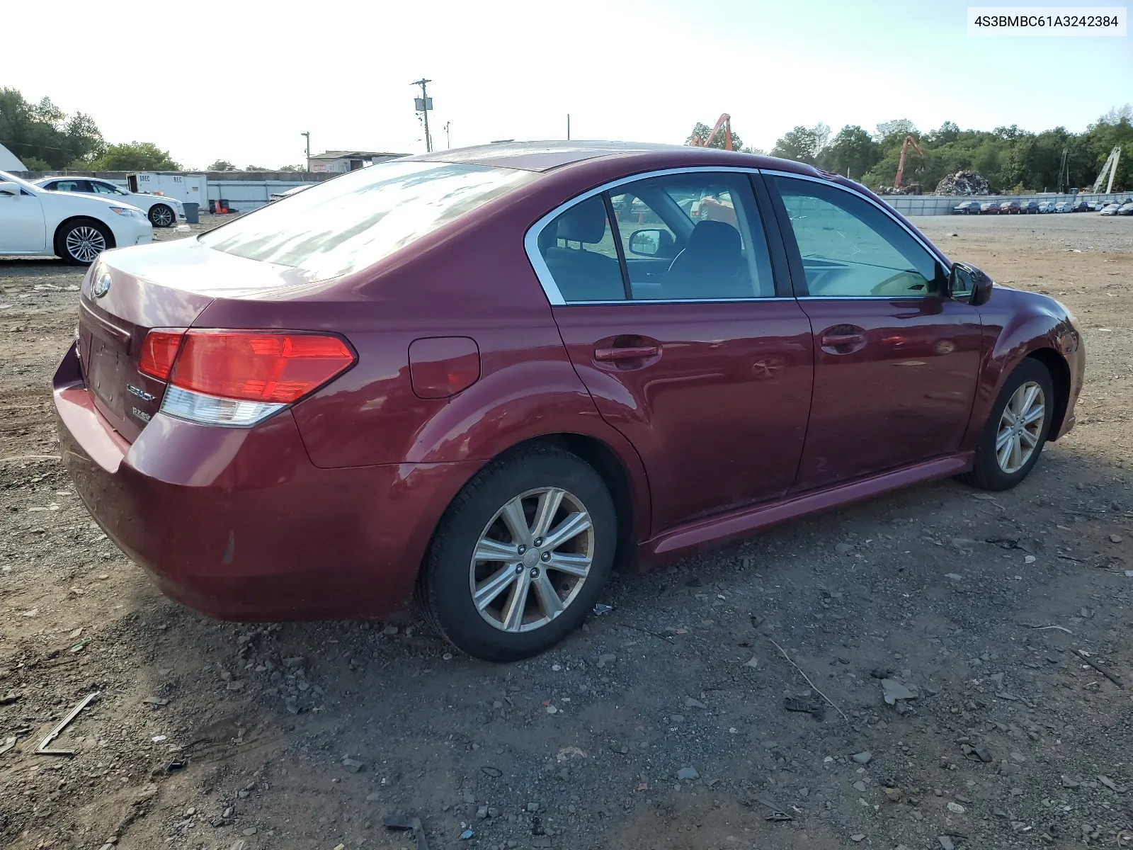 2010 Subaru Legacy 2.5I Premium VIN: 4S3BMBC61A3242384 Lot: 68378754