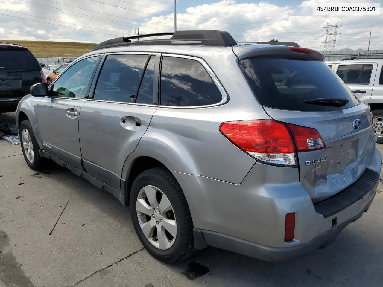 2010 Subaru Outback 2.5I Premium VIN: 4S4BRBFC0A3375801 Lot: 69671764