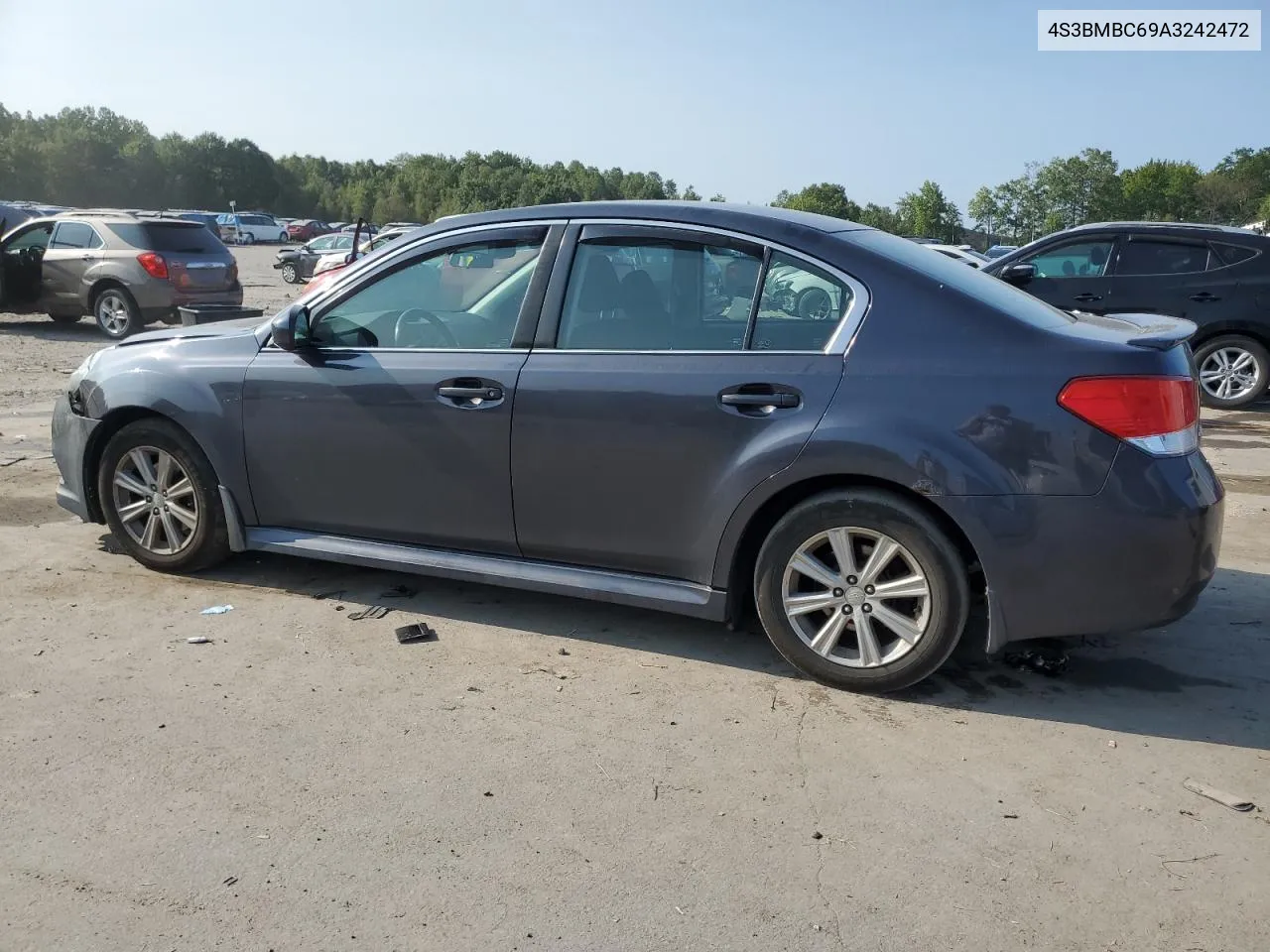 2010 Subaru Legacy 2.5I Premium VIN: 4S3BMBC69A3242472 Lot: 69865284