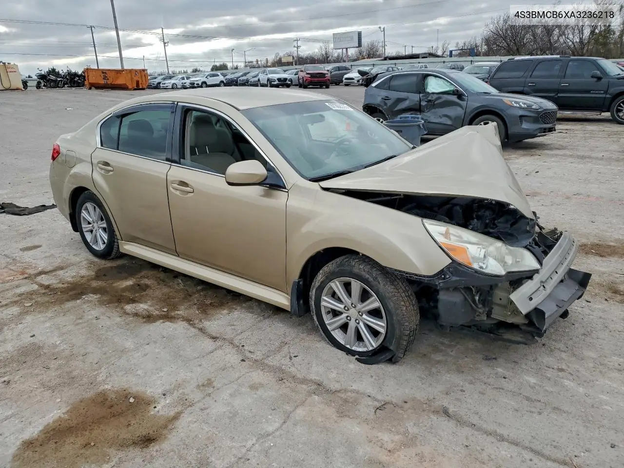 4S3BMCB6XA3236218 2010 Subaru Legacy 2.5I Premium