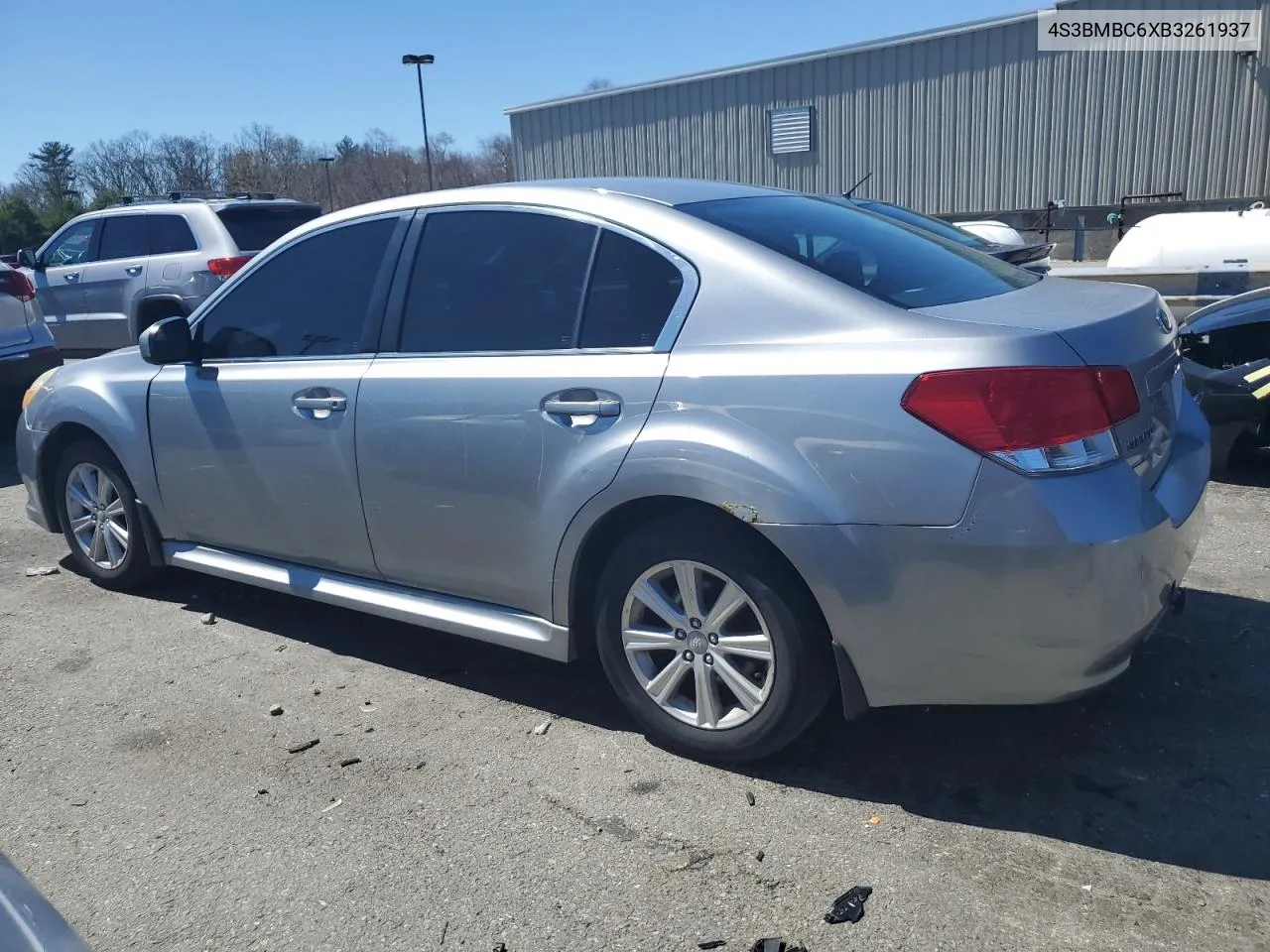 2011 Subaru Legacy 2.5I Premium VIN: 4S3BMBC6XB3261937 Lot: 50513234