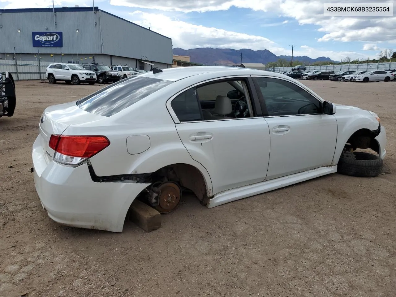 4S3BMCK68B3235554 2011 Subaru Legacy 2.5I Limited