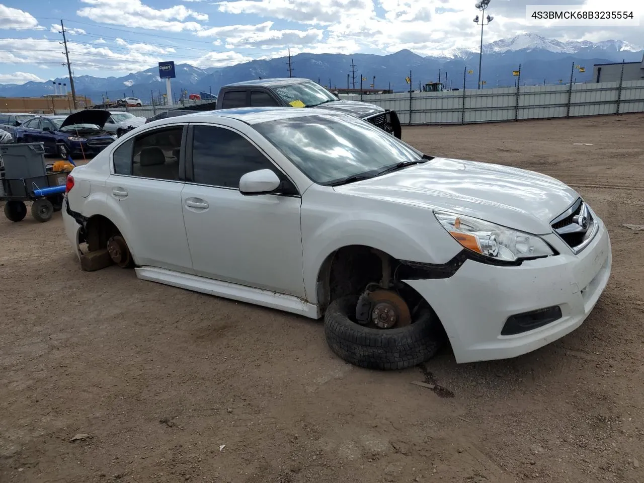 2011 Subaru Legacy 2.5I Limited VIN: 4S3BMCK68B3235554 Lot: 51979454