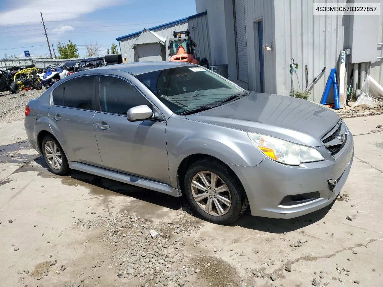 2011 Subaru Legacy 2.5I Premium VIN: 4S3BMBC67B3227857 Lot: 52771324