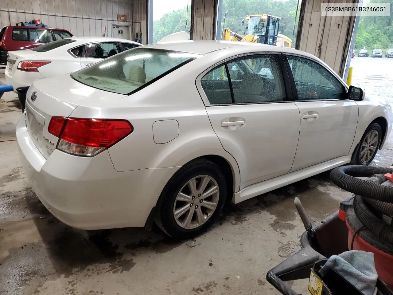 2011 Subaru Legacy 2.5I Premium VIN: 4S3BMBB61B3246051 Lot: 53933604