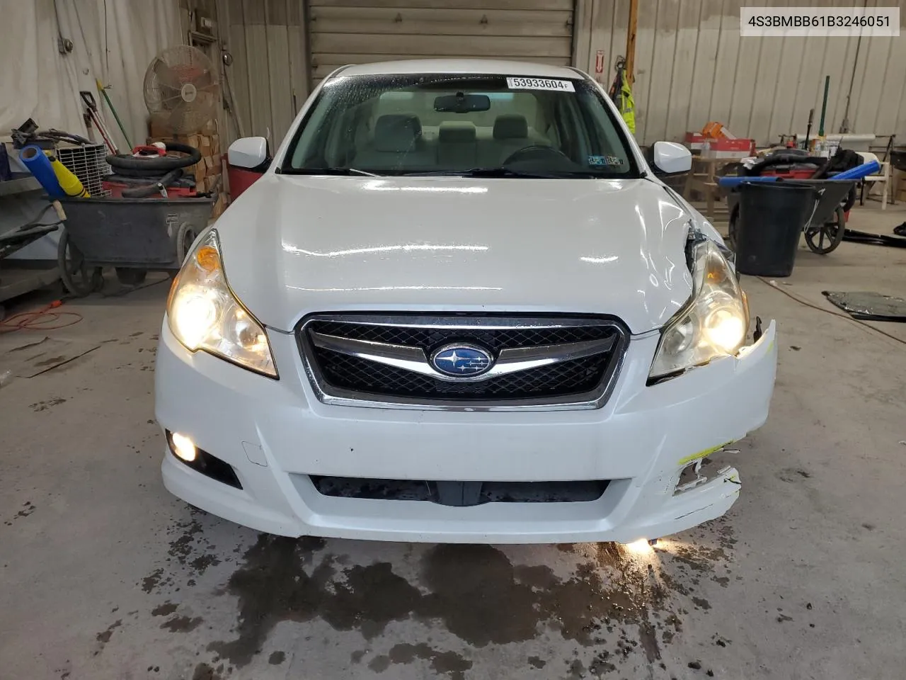 2011 Subaru Legacy 2.5I Premium VIN: 4S3BMBB61B3246051 Lot: 53933604