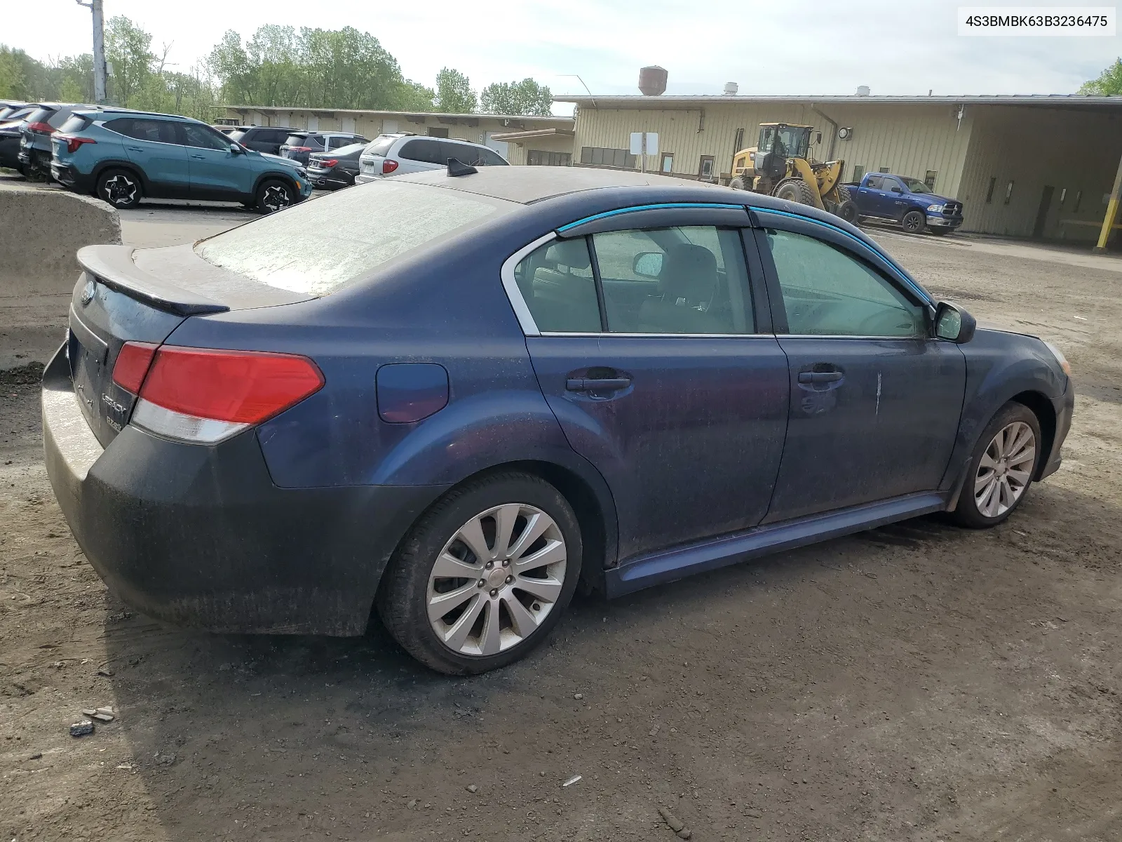 2011 Subaru Legacy 2.5I Limited VIN: 4S3BMBK63B3236475 Lot: 54008714