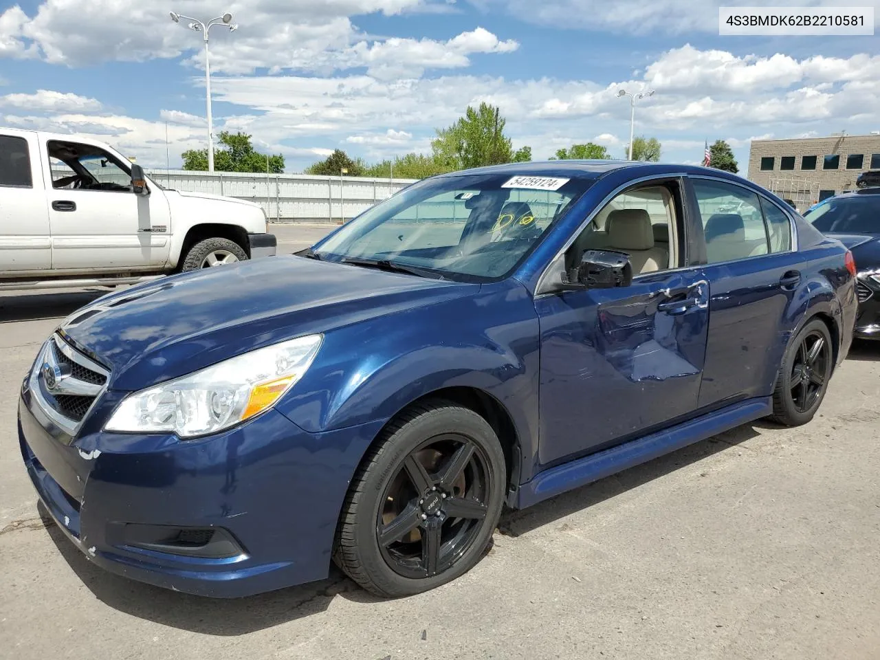 4S3BMDK62B2210581 2011 Subaru Legacy 3.6R Limited