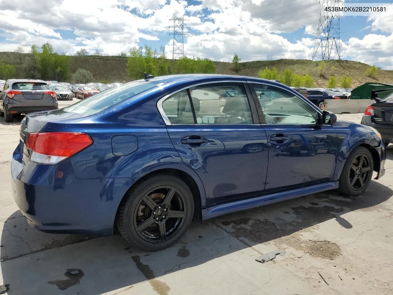 2011 Subaru Legacy 3.6R Limited VIN: 4S3BMDK62B2210581 Lot: 54259124