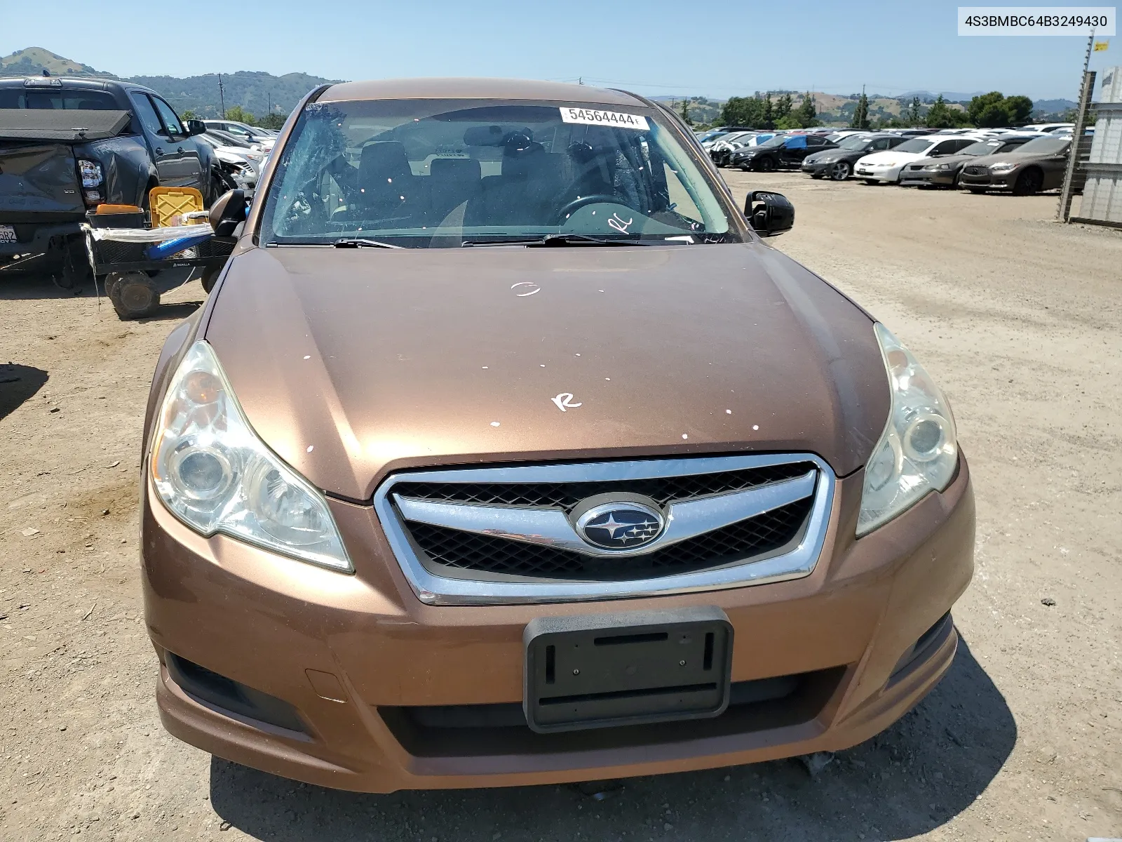 4S3BMBC64B3249430 2011 Subaru Legacy 2.5I Premium