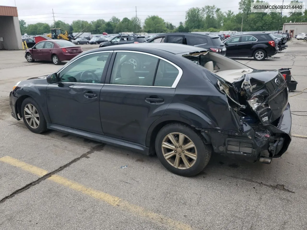 2011 Subaru Legacy 2.5I Premium VIN: 4S3BMCC60B3214440 Lot: 54678984