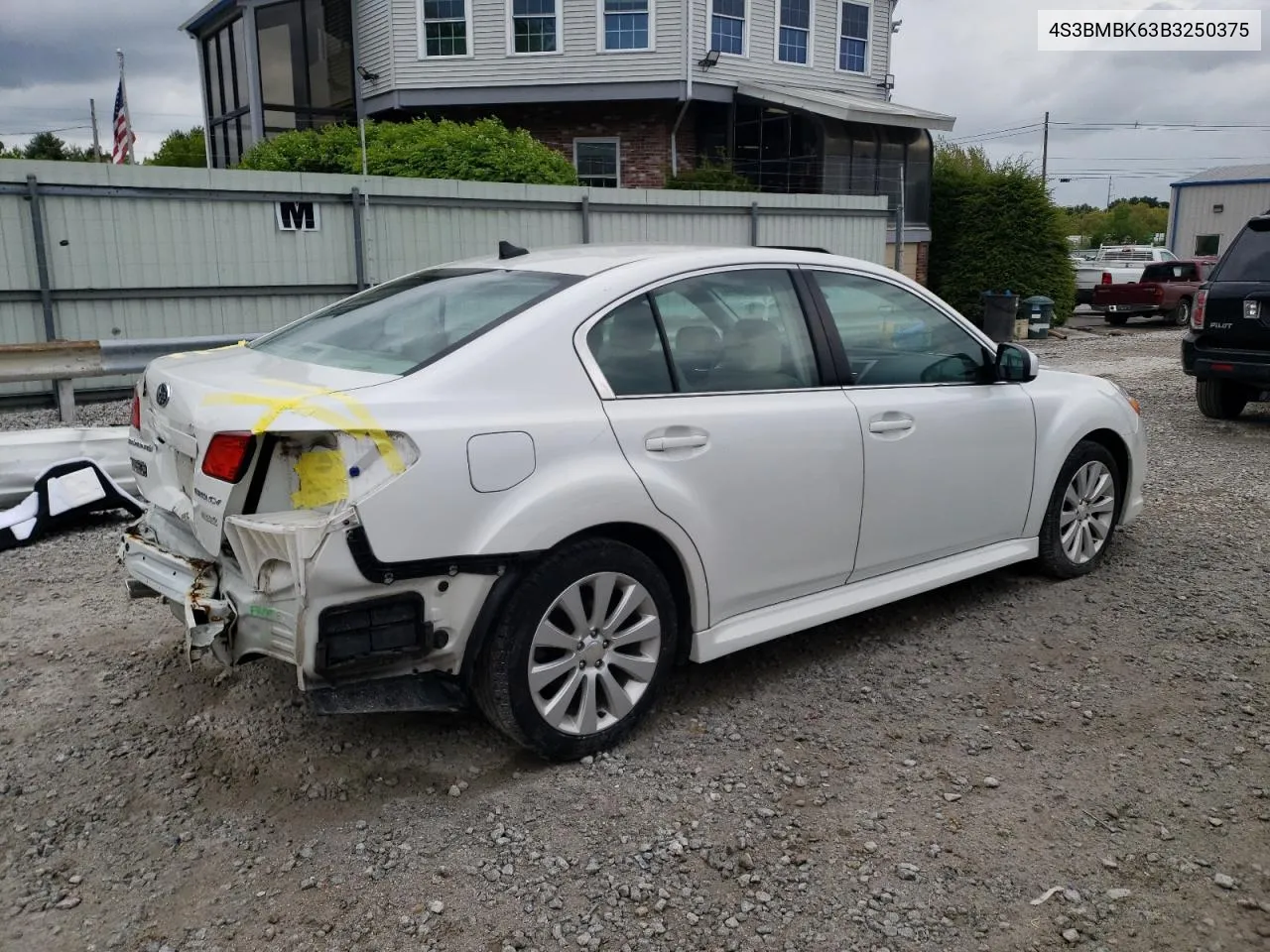 4S3BMBK63B3250375 2011 Subaru Legacy 2.5I Limited