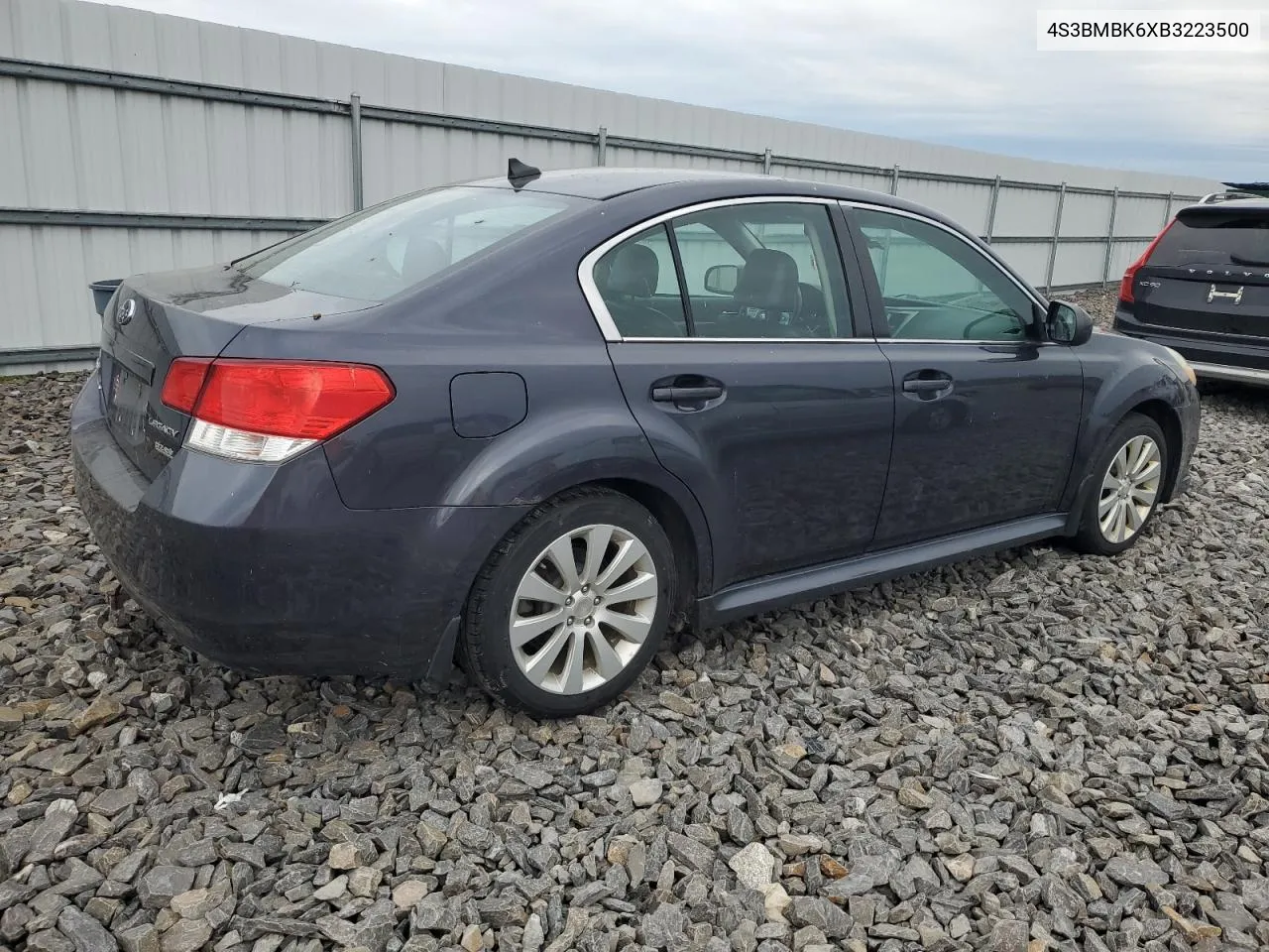 4S3BMBK6XB3223500 2011 Subaru Legacy 2.5I Limited