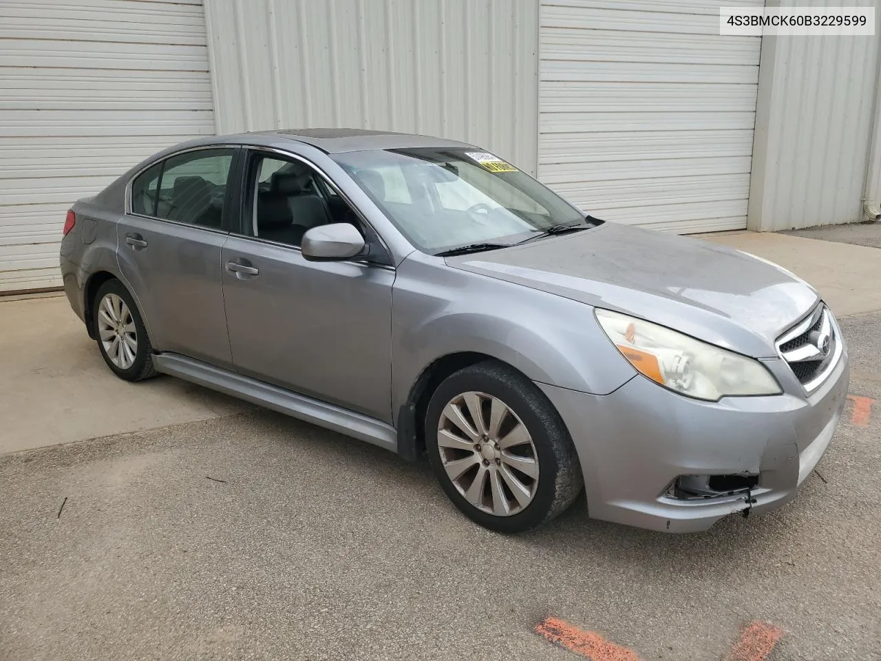 2011 Subaru Legacy 2.5I Limited VIN: 4S3BMCK60B3229599 Lot: 57496984