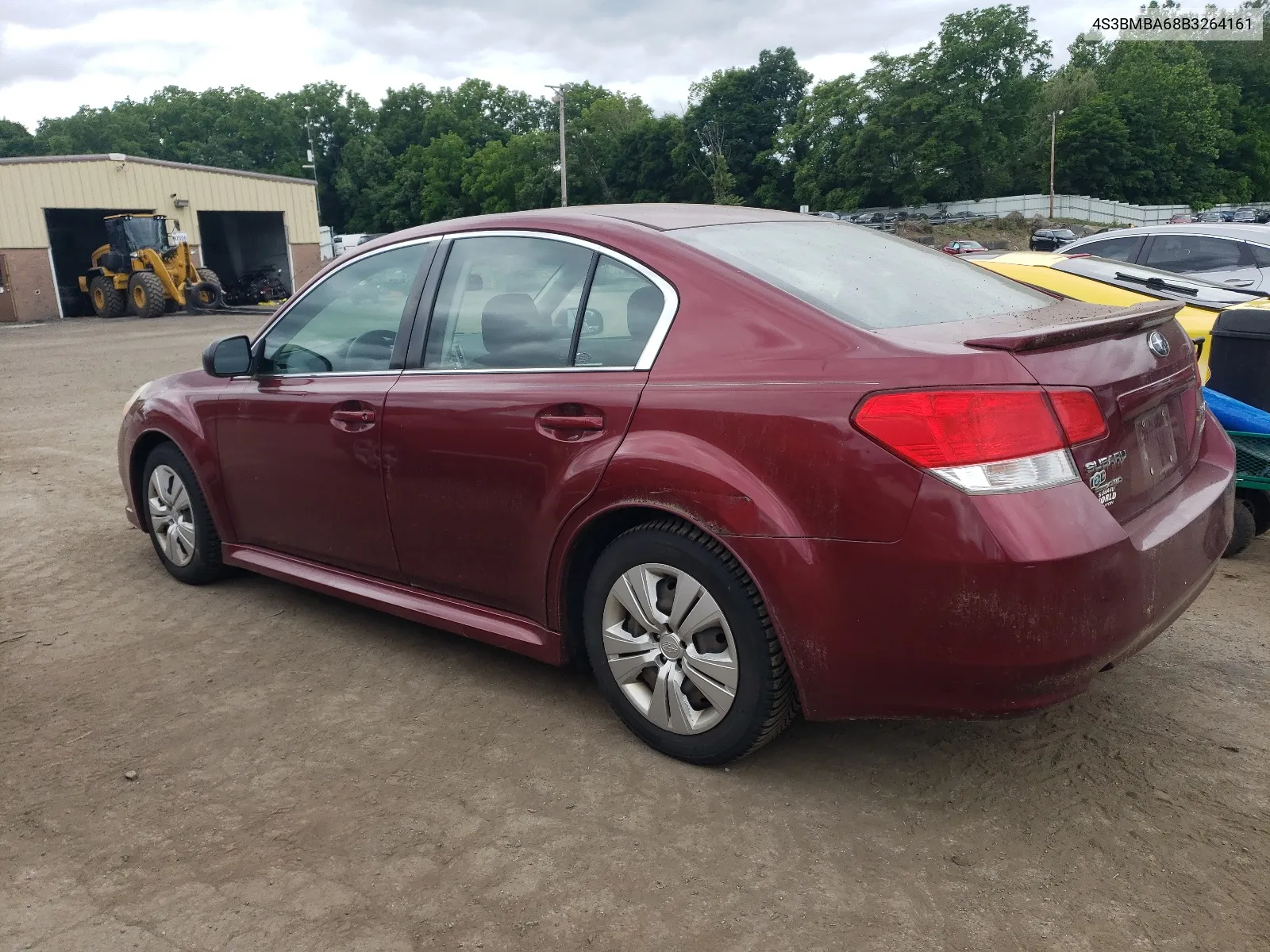 2011 Subaru Legacy 2.5I VIN: 4S3BMBA68B3264161 Lot: 58786914