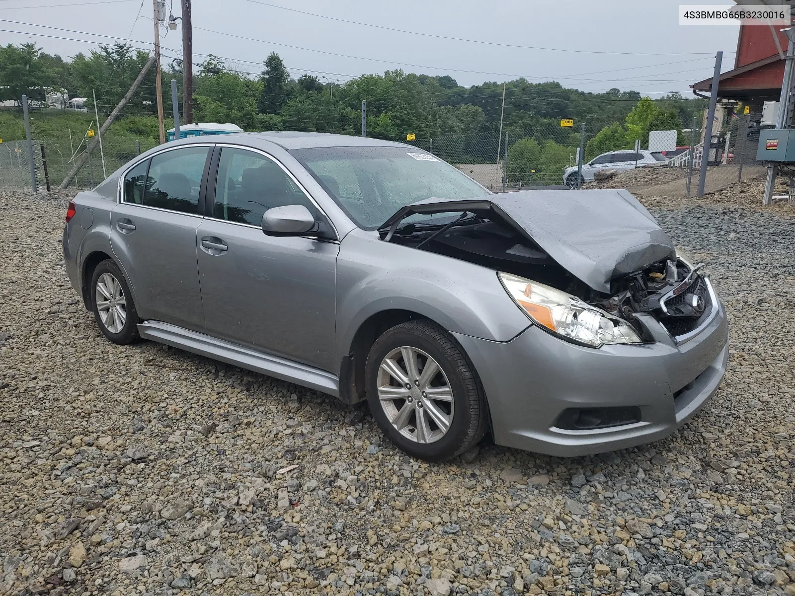 2011 Subaru Legacy 2.5I Premium VIN: 4S3BMBG66B3230016 Lot: 60823154