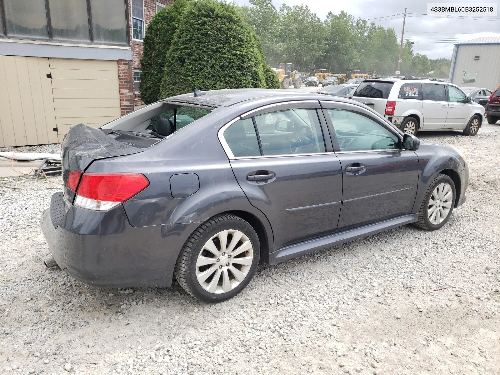 2011 Subaru Legacy 2.5I Limited VIN: 4S3BMBL60B3252518 Lot: 61826584