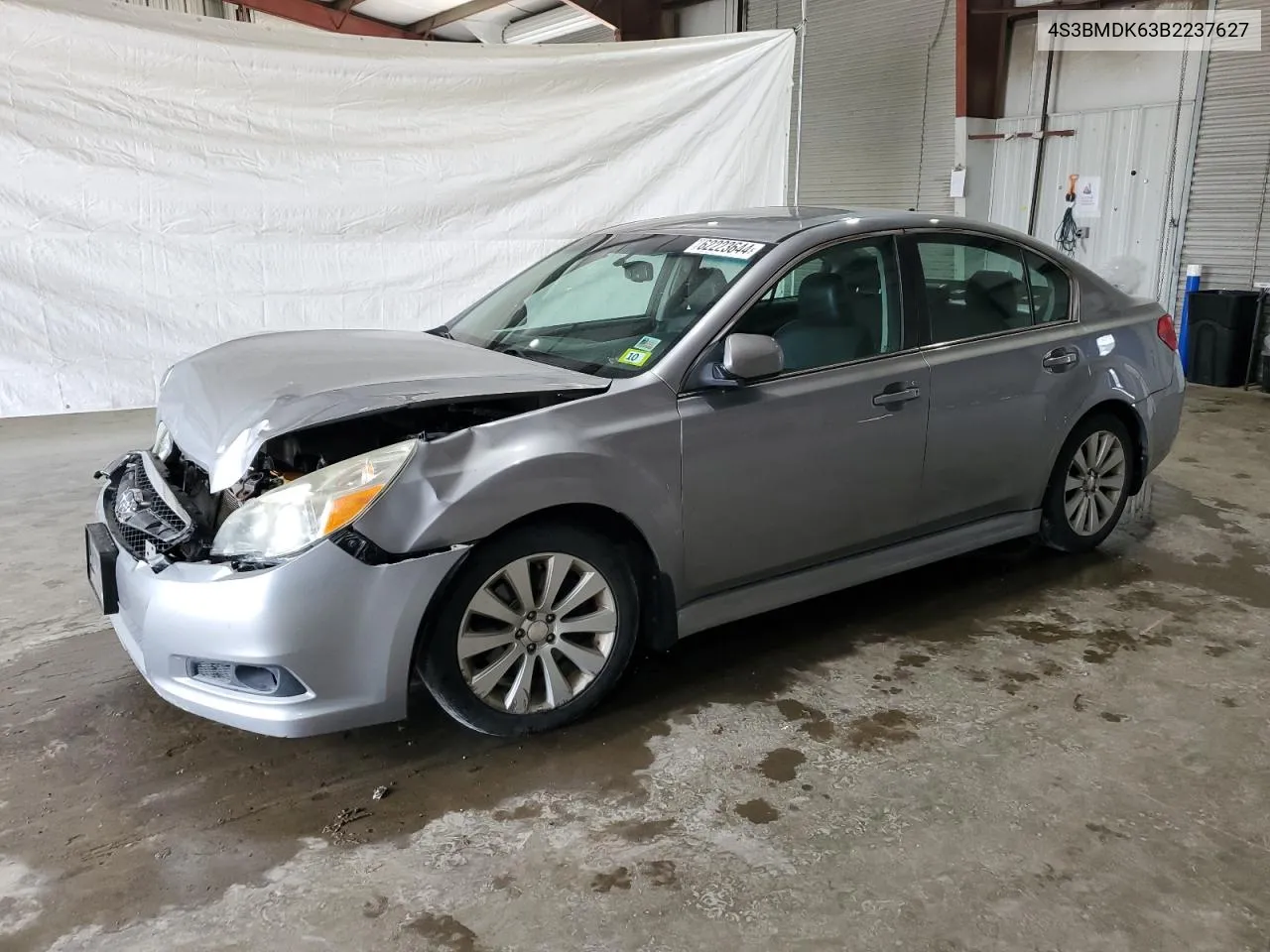 2011 Subaru Legacy 3.6R Limited VIN: 4S3BMDK63B2237627 Lot: 62223644