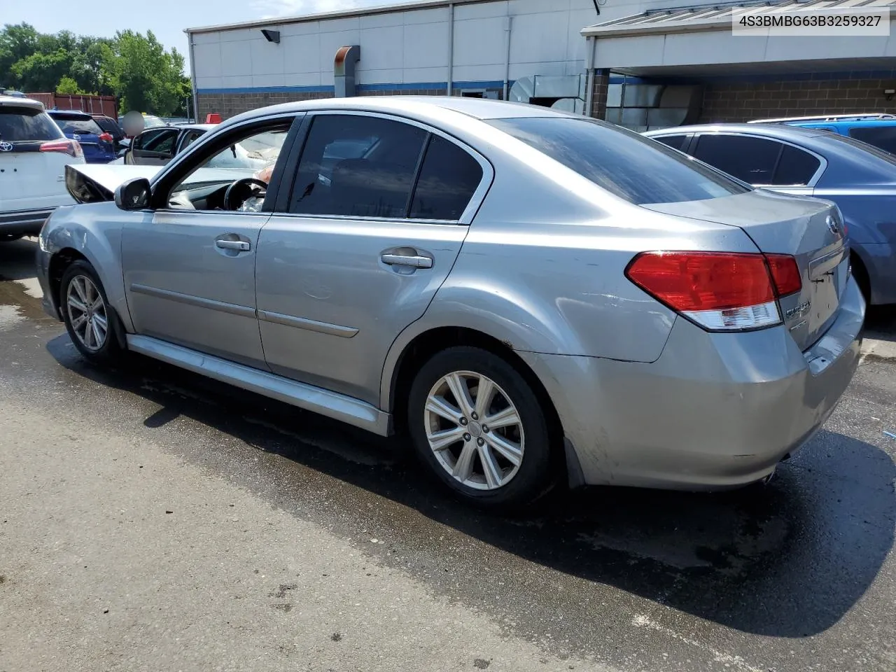 2011 Subaru Legacy 2.5I Premium VIN: 4S3BMBG63B3259327 Lot: 62300454