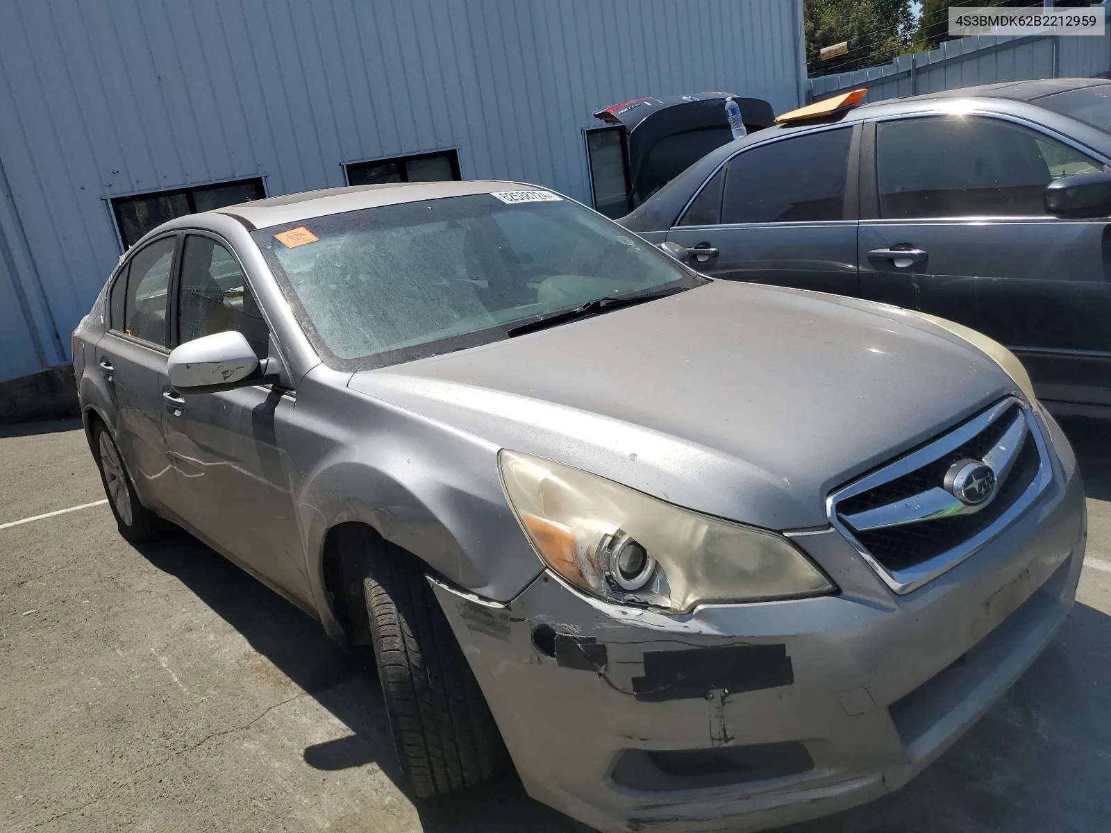 2011 Subaru Legacy 3.6R Limited VIN: 4S3BMDK62B2212959 Lot: 62538724