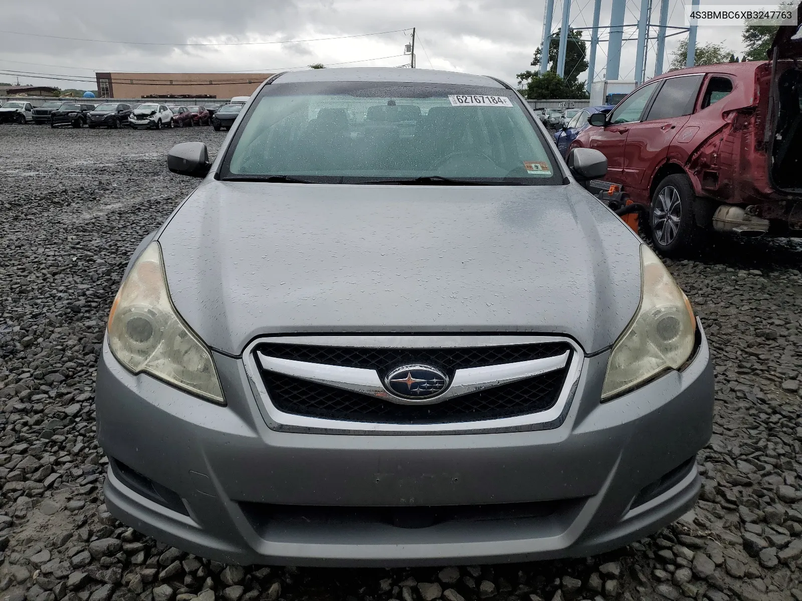 2011 Subaru Legacy 2.5I Premium VIN: 4S3BMBC6XB3247763 Lot: 62767184