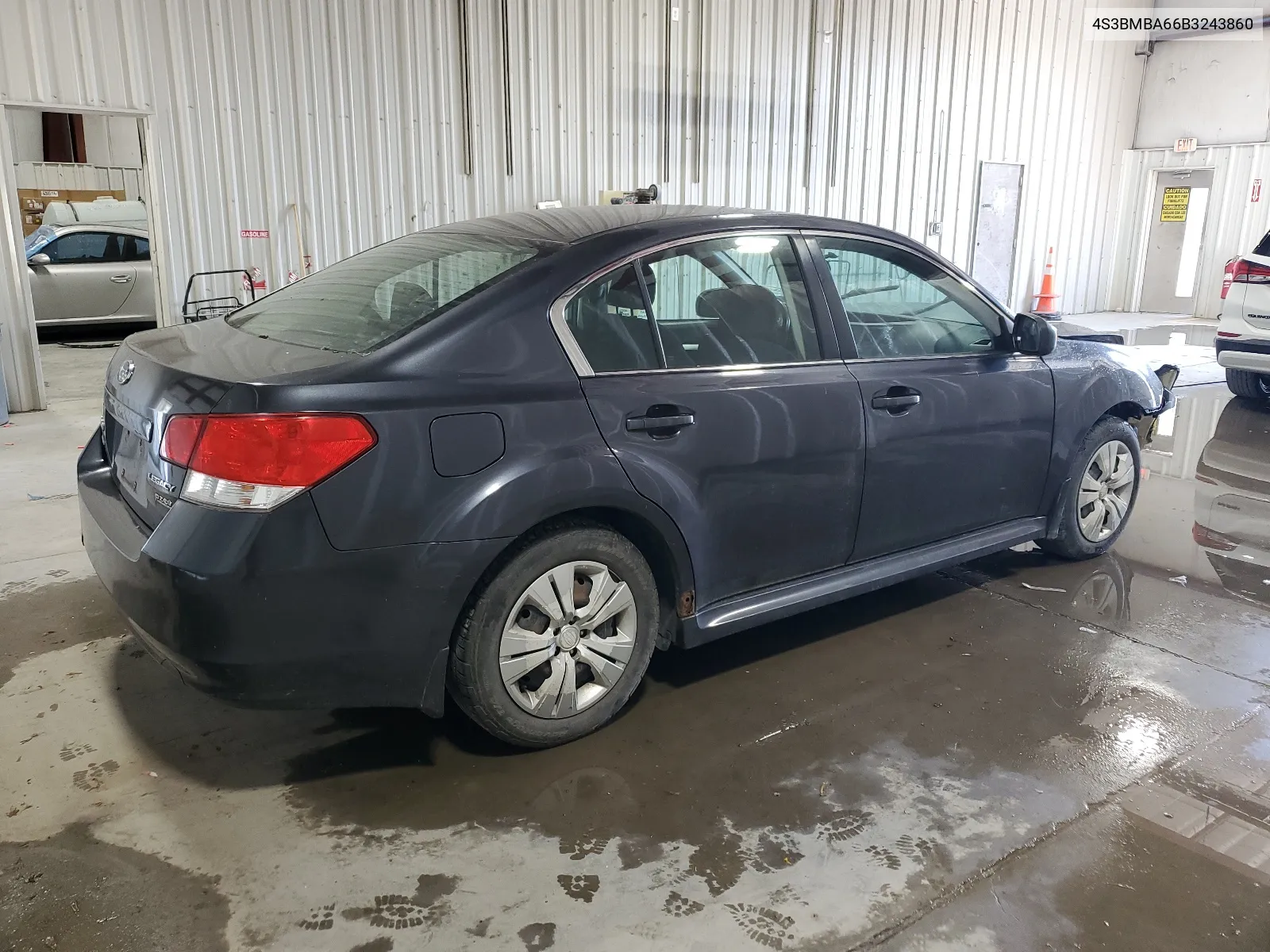 2011 Subaru Legacy 2.5I VIN: 4S3BMBA66B3243860 Lot: 63073444