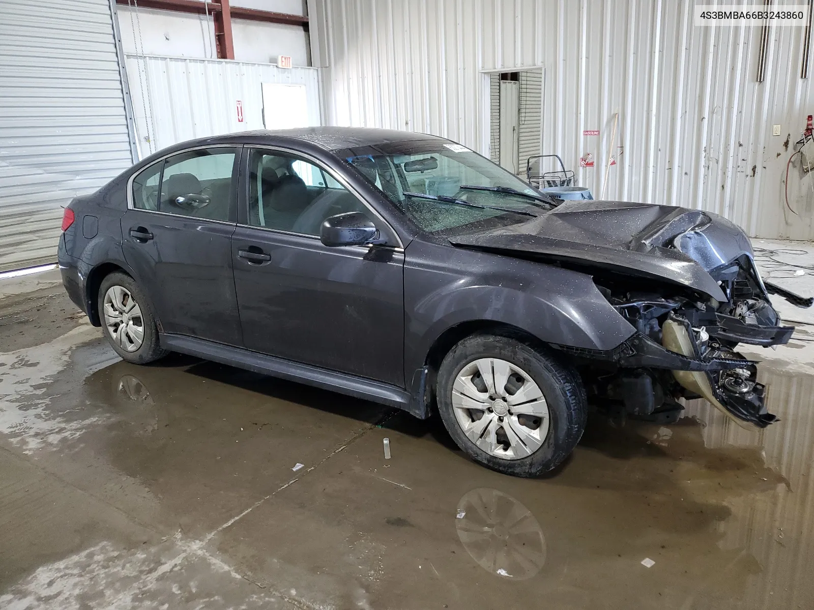 2011 Subaru Legacy 2.5I VIN: 4S3BMBA66B3243860 Lot: 63073444