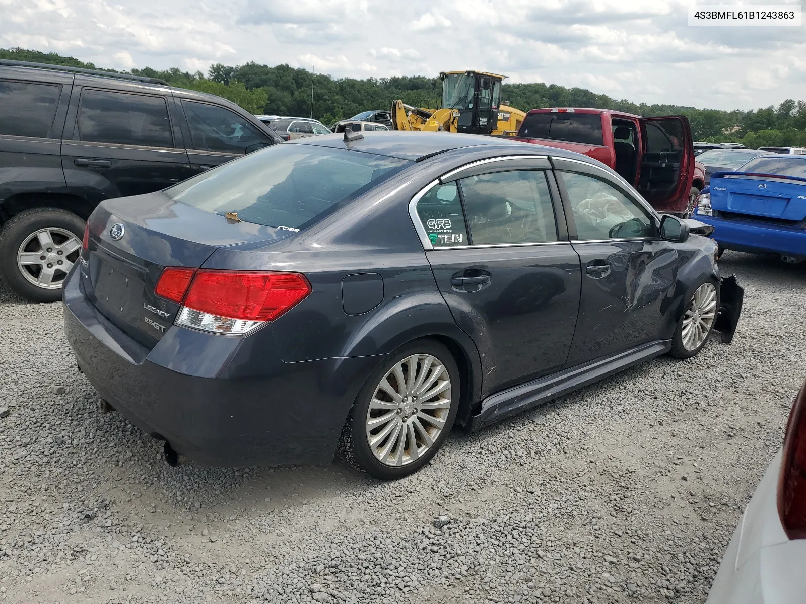 2011 Subaru Legacy 2.5Gt Limited VIN: 4S3BMFL61B1243863 Lot: 63122114