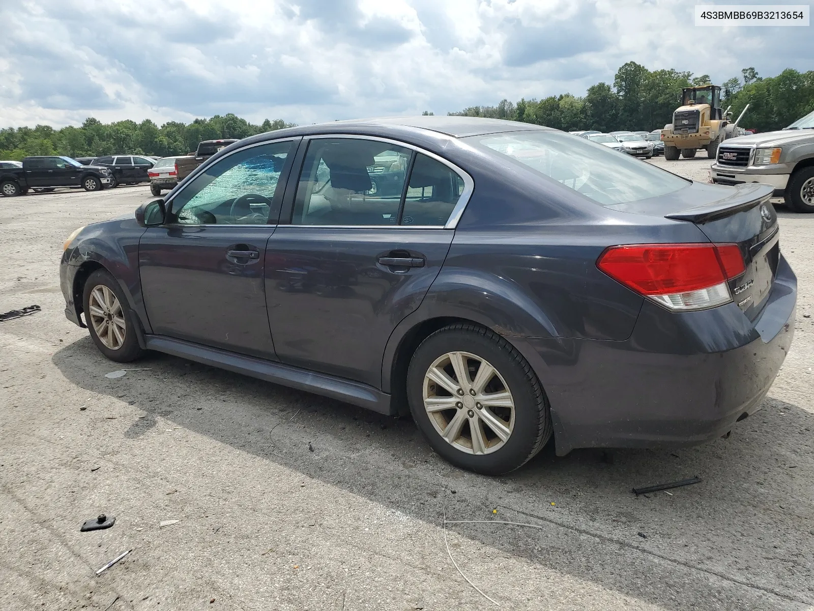 2011 Subaru Legacy 2.5I Premium VIN: 4S3BMBB69B3213654 Lot: 63929194